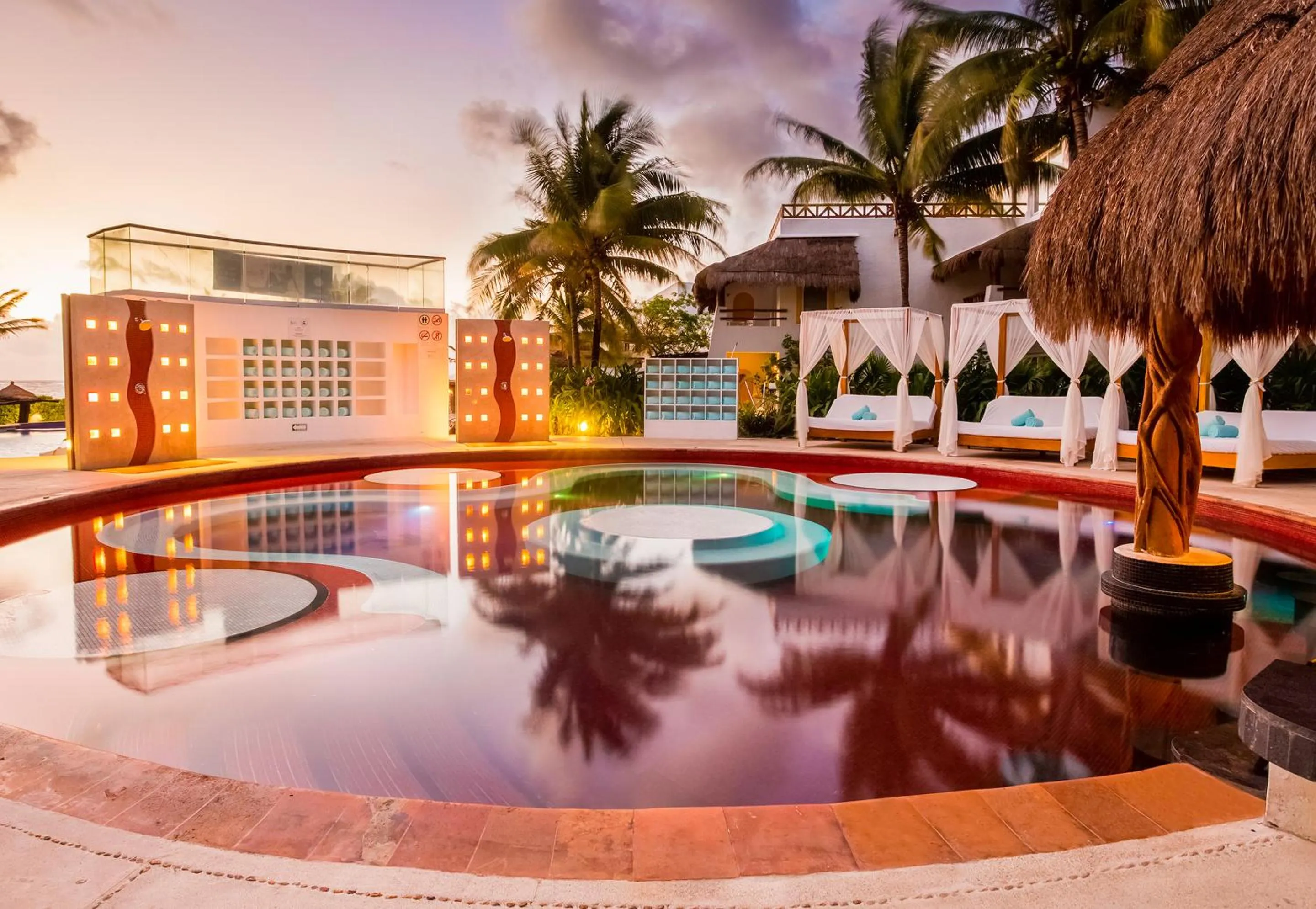 Hot Tub in Desire Riviera Maya Pearl Resort All Inclusive - Couples Only