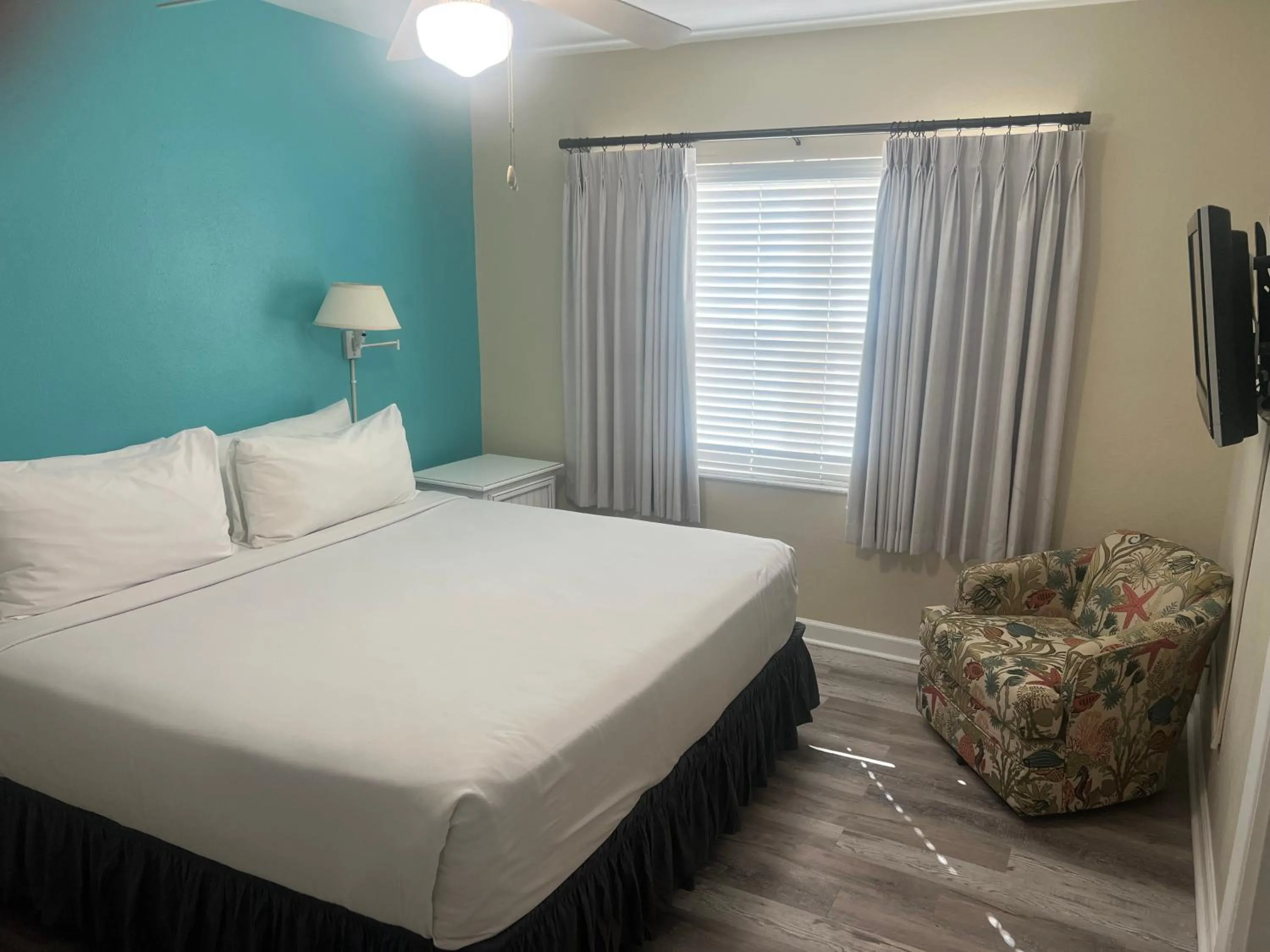 Bedroom, Bed in Camelot by the Sea