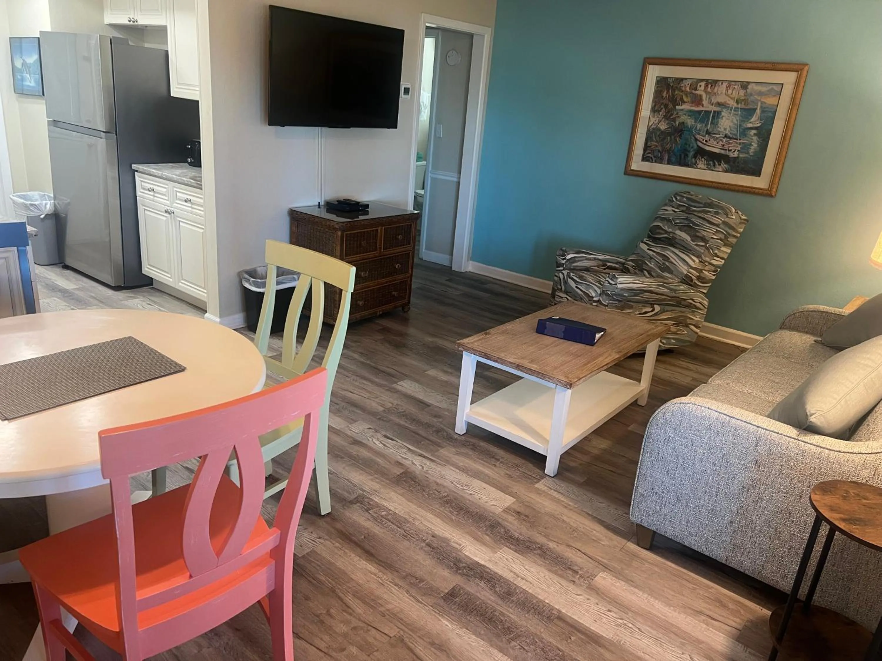Living room in Camelot by the Sea