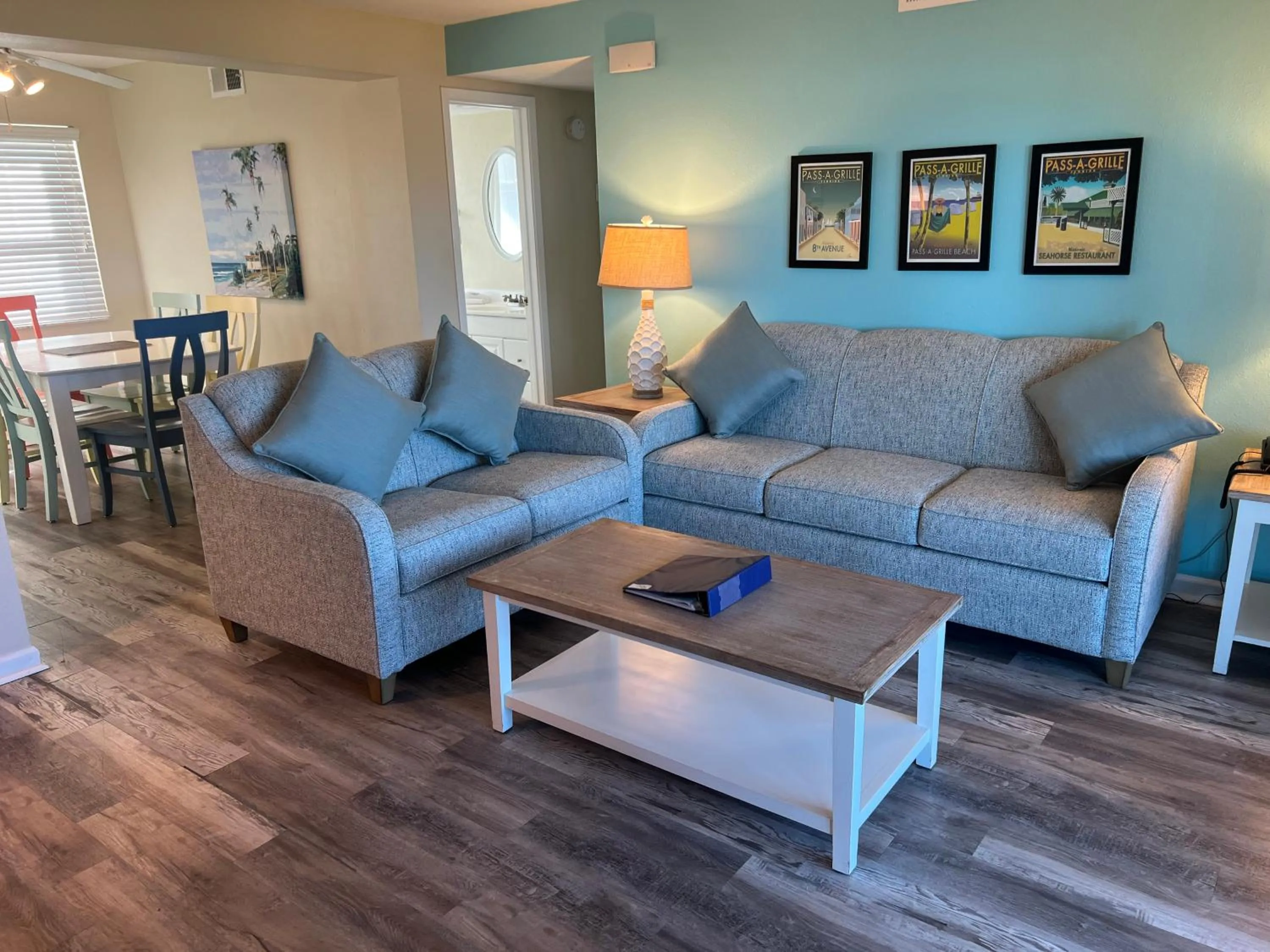Living room in Camelot by the Sea