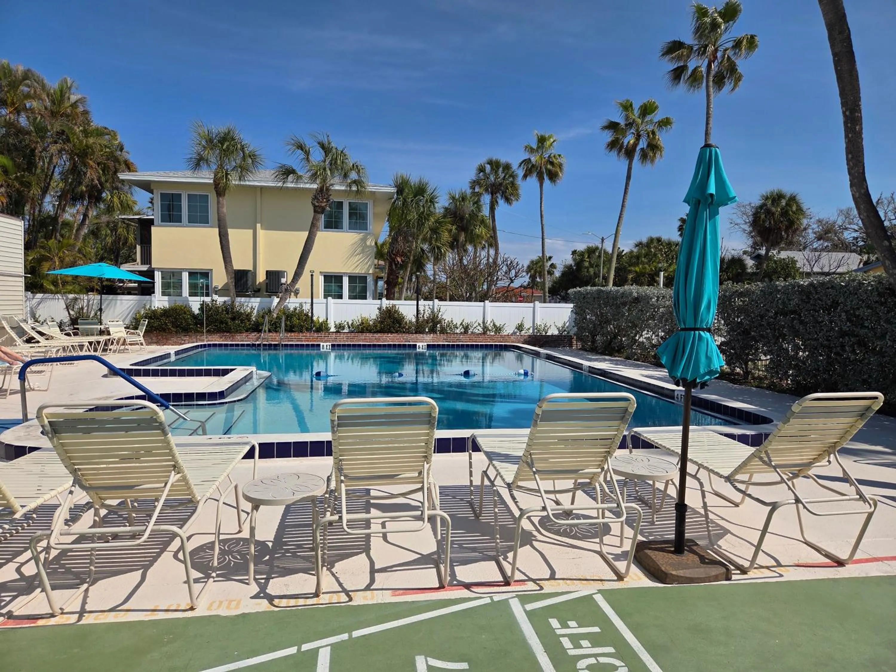 Swimming pool in Camelot by the Sea