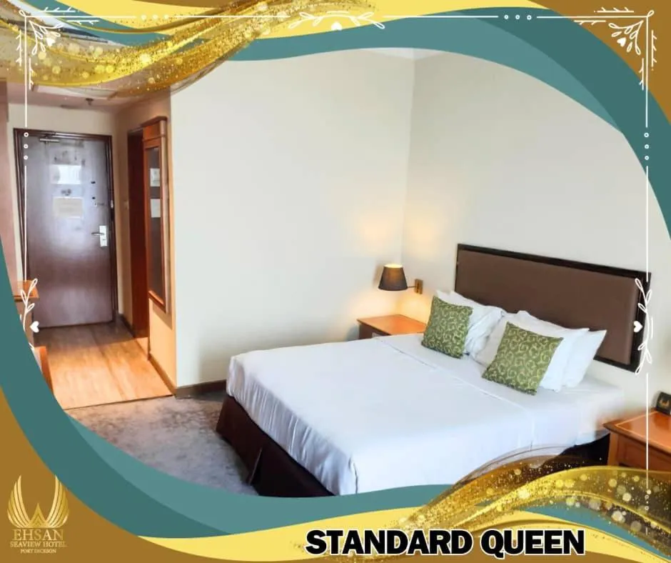 Bed in EHSAN SEAVIEW HOTEL PORT DICKSON