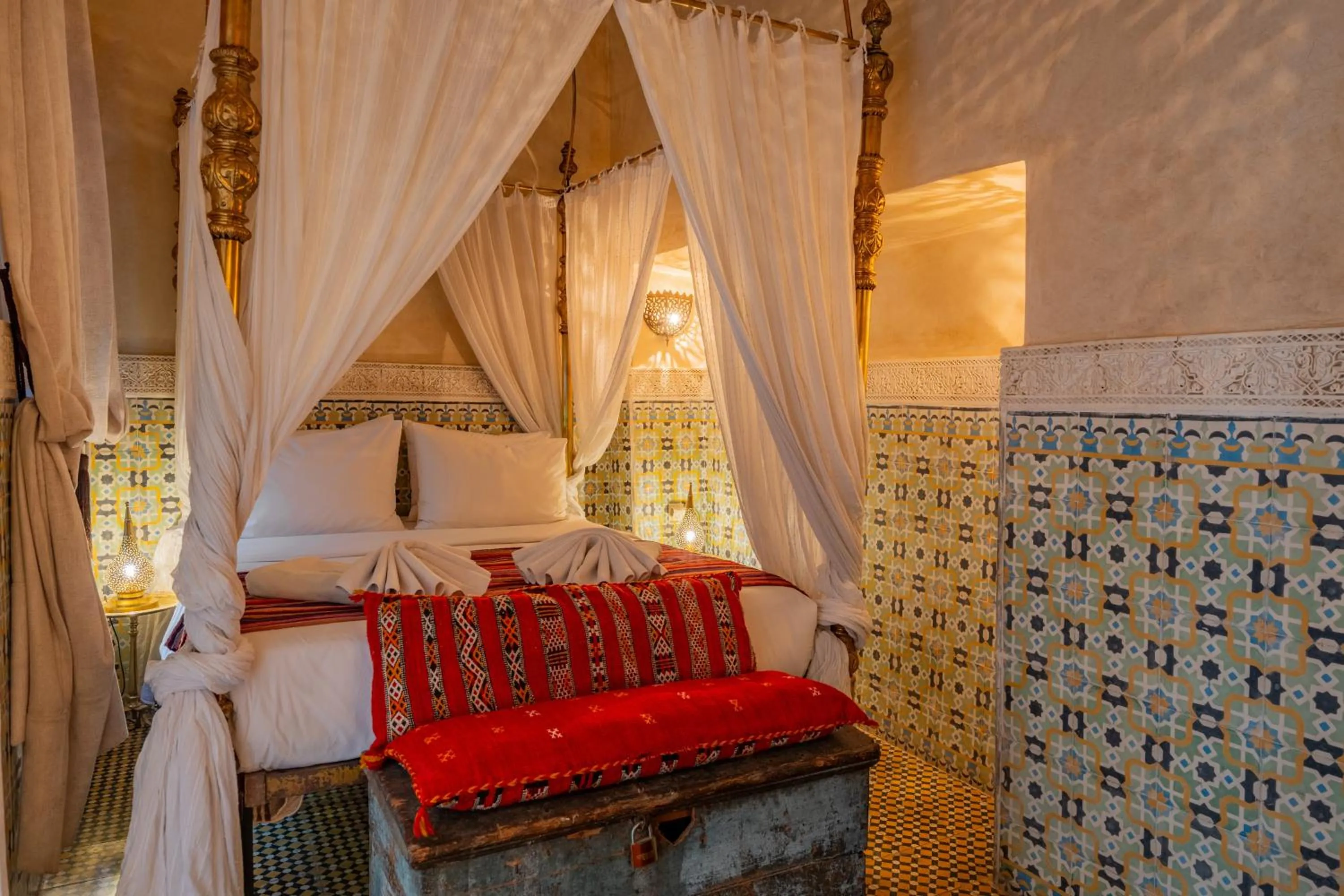 Bed in Riad Yamina52