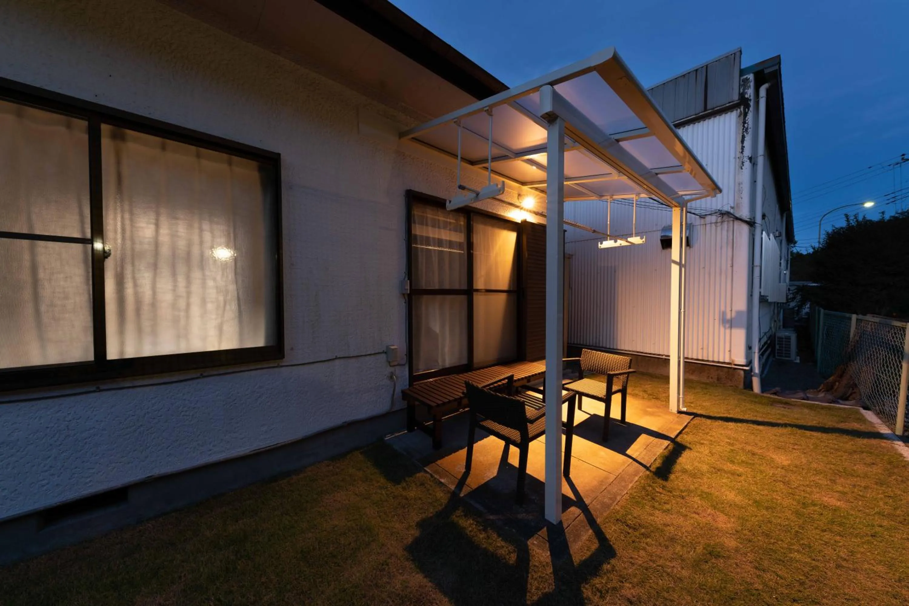 Balcony/Terrace in 箱根湯本 川風荘 - Hakone Yumoto Kawakazesou