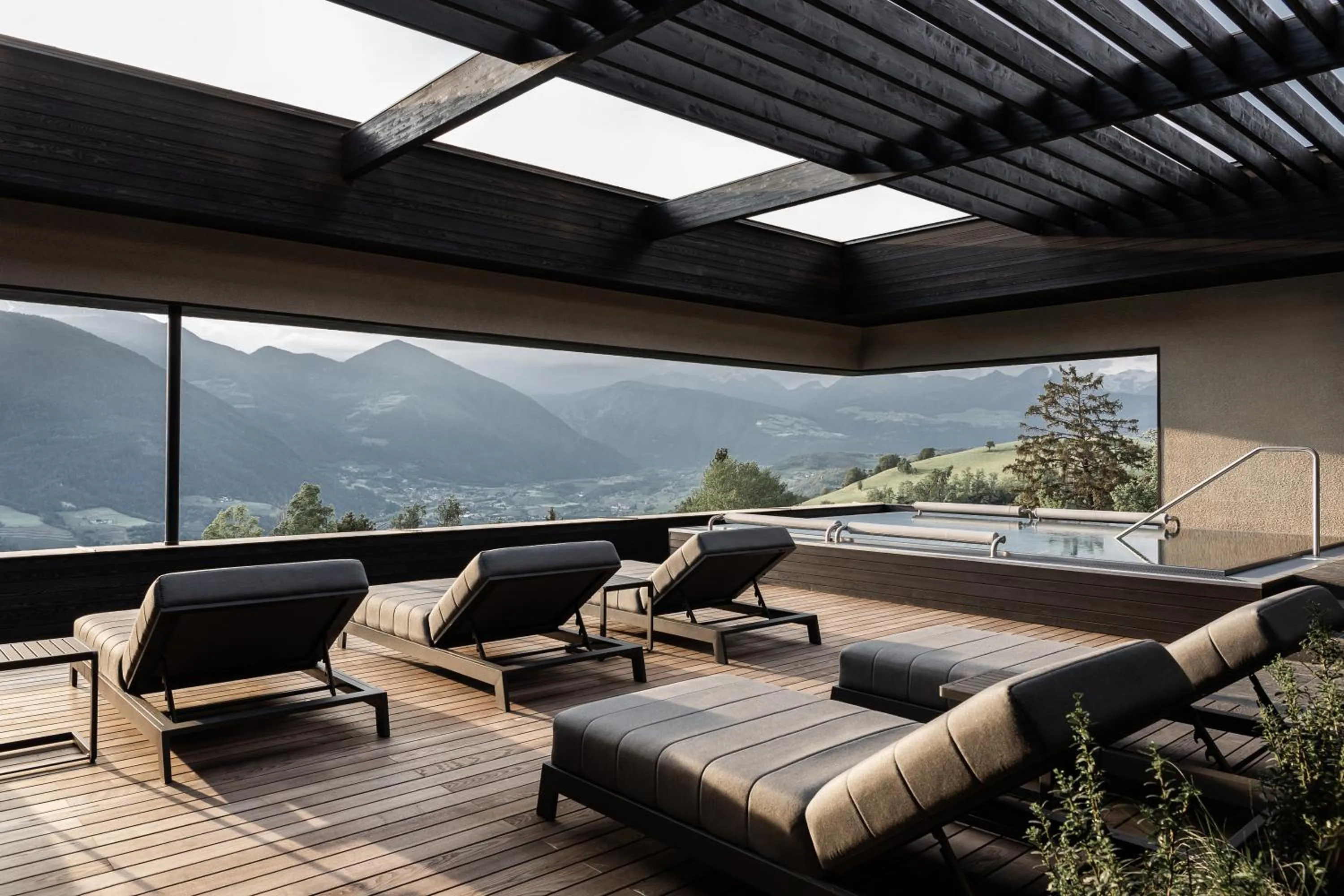 Hot Tub in Santre dolomythic home