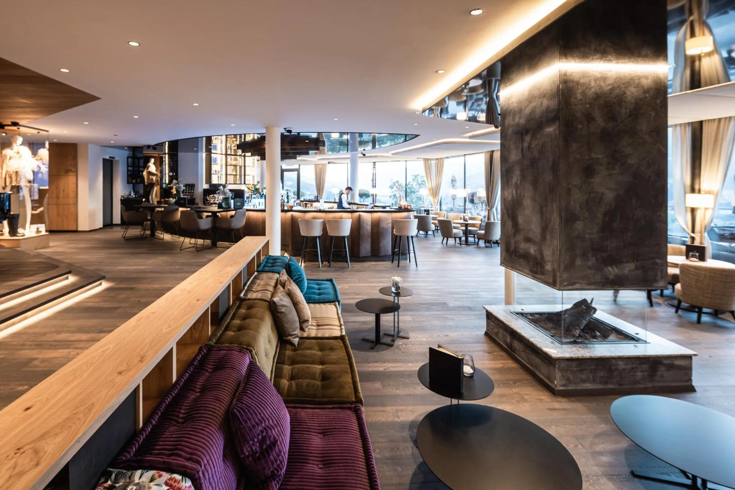 Lounge or bar in Santre dolomythic home