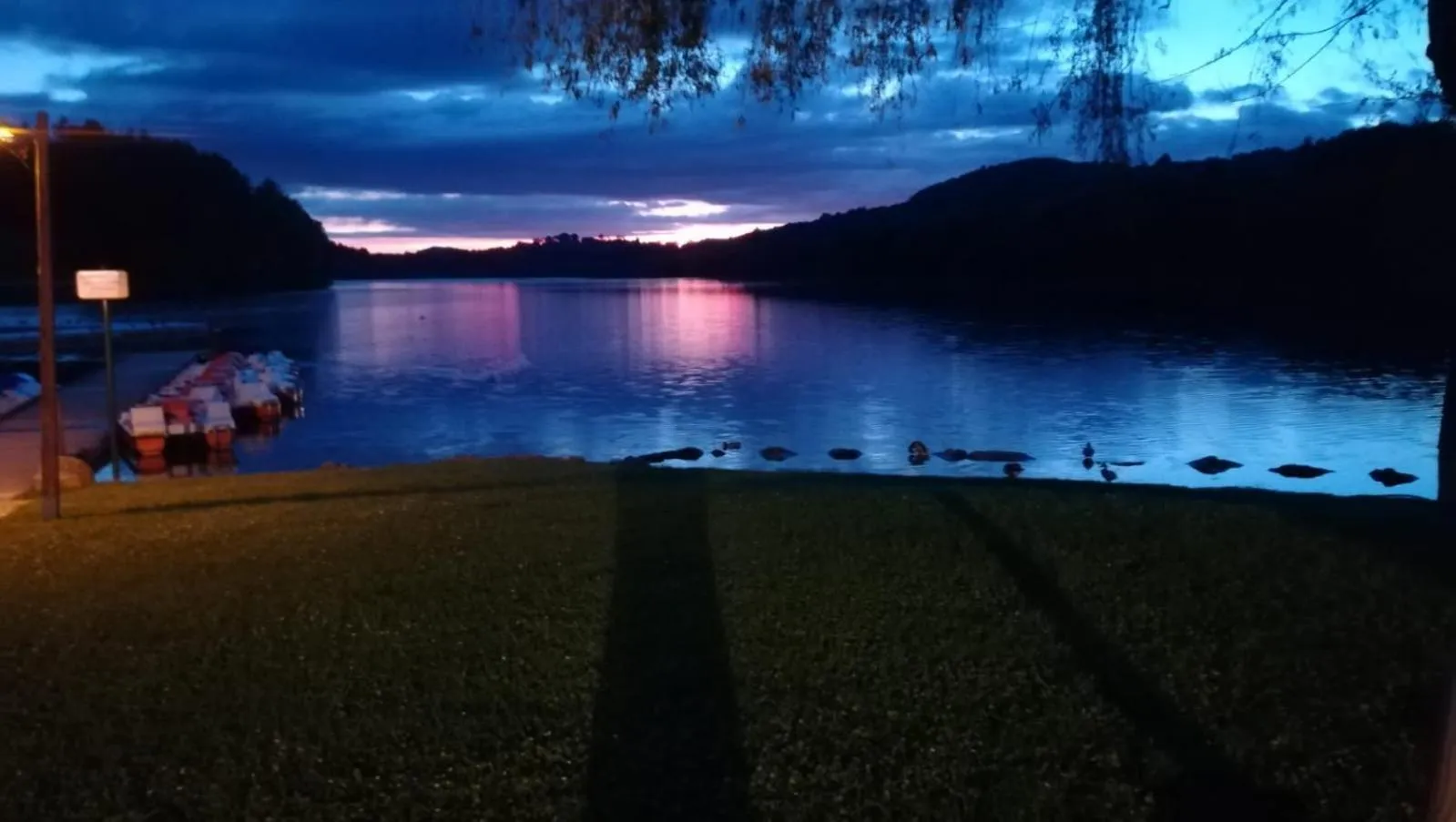 Lake view in L' Auberge Campagnarde, Lourdes