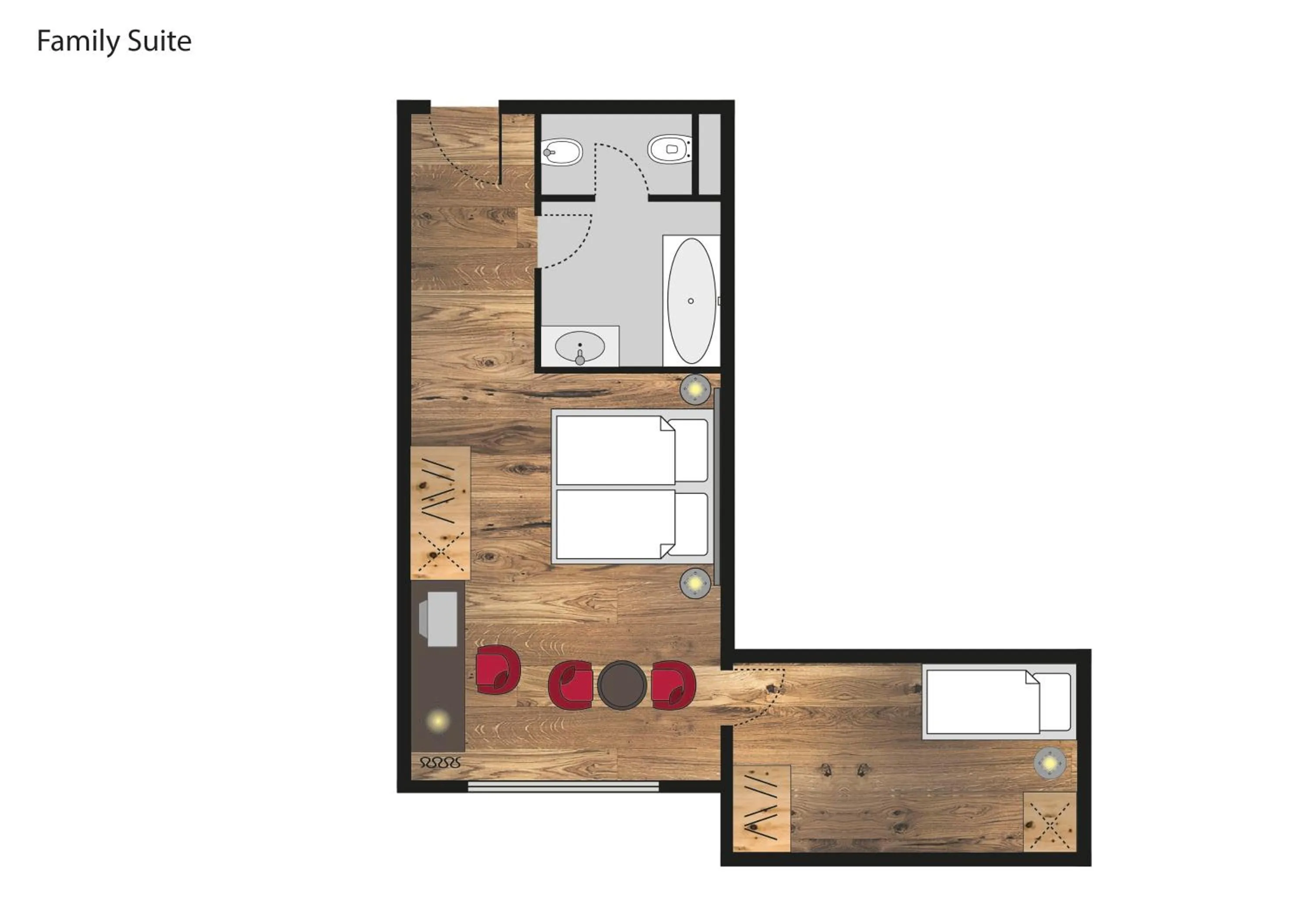 Photo of the whole room in Vitalpina Hotel Magdalenahof