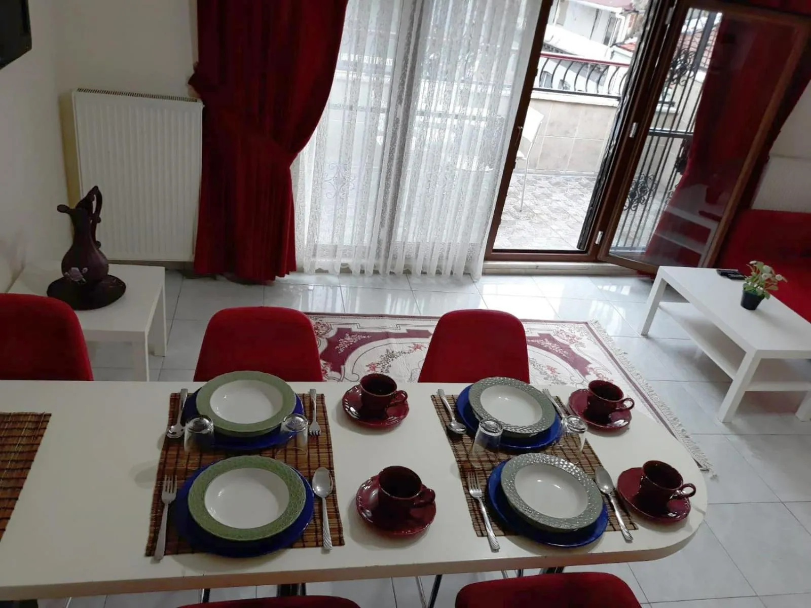 Living room in Asteria House