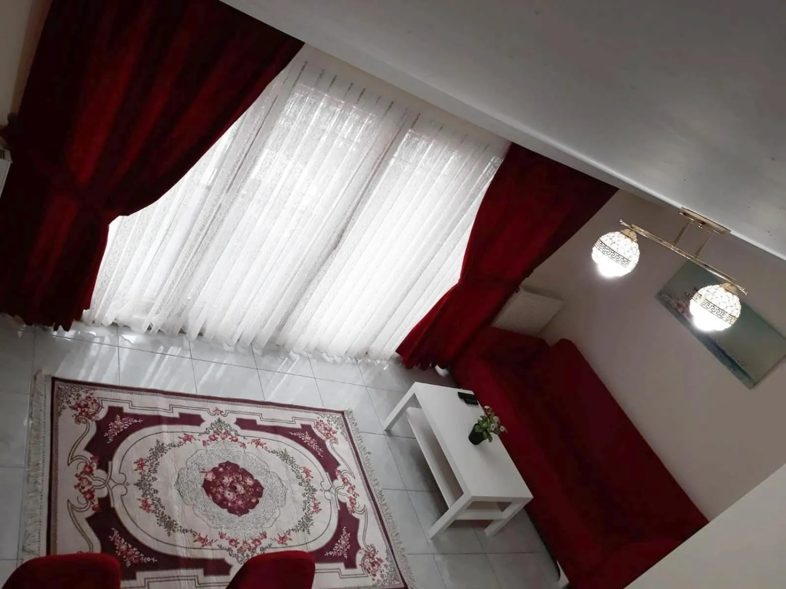 Living room, Bed in Asteria House