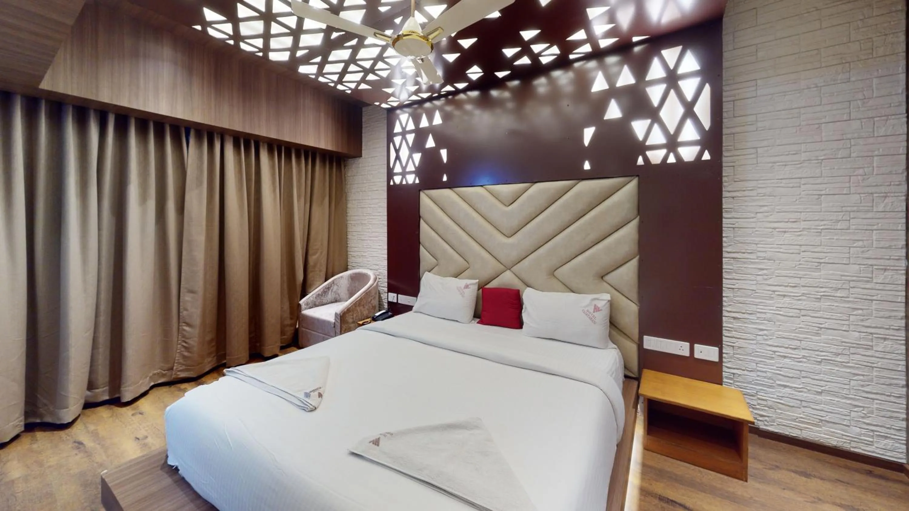 Bed in HOTEL VIJAYARANI