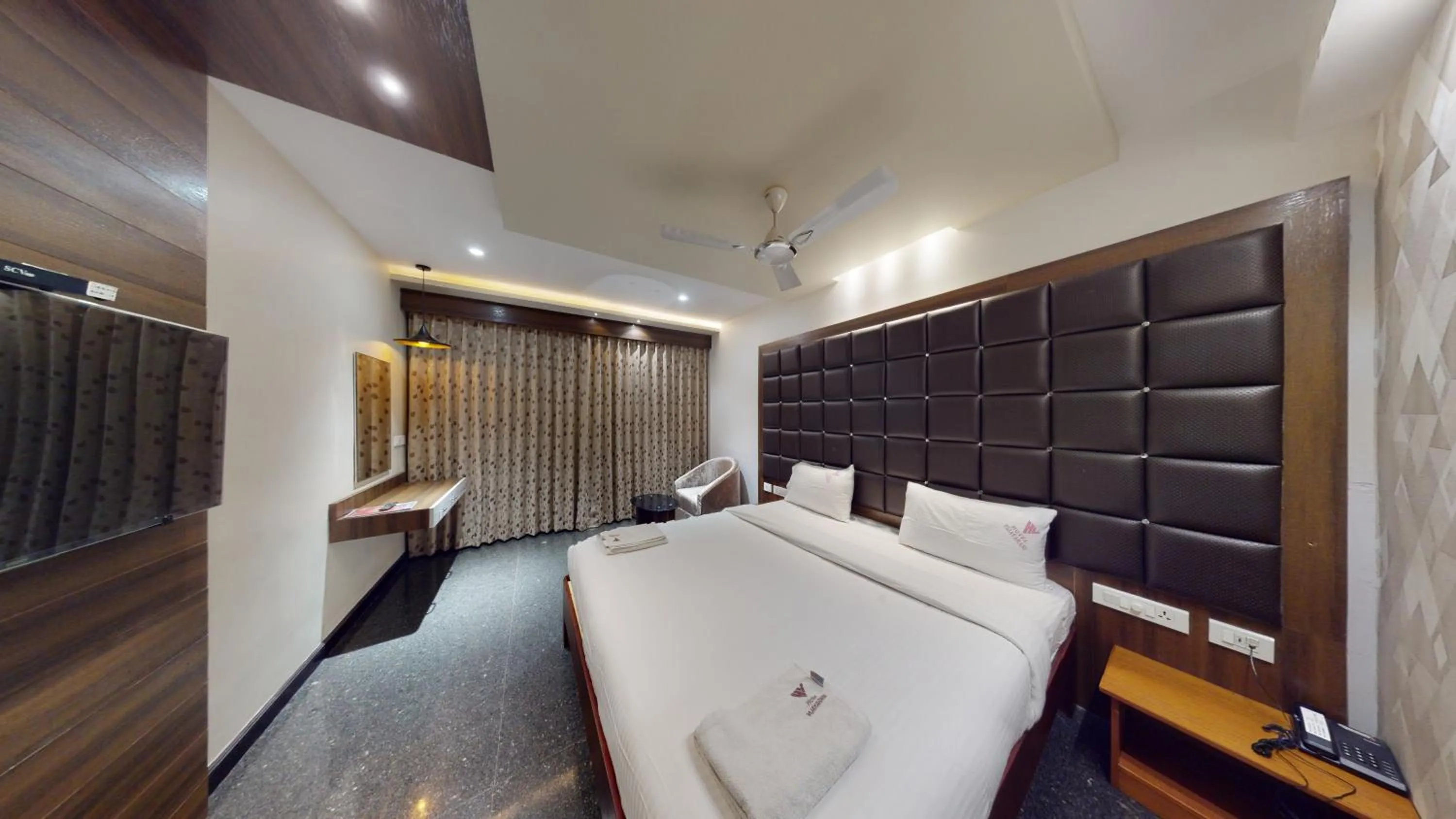 Bed in HOTEL VIJAYARANI