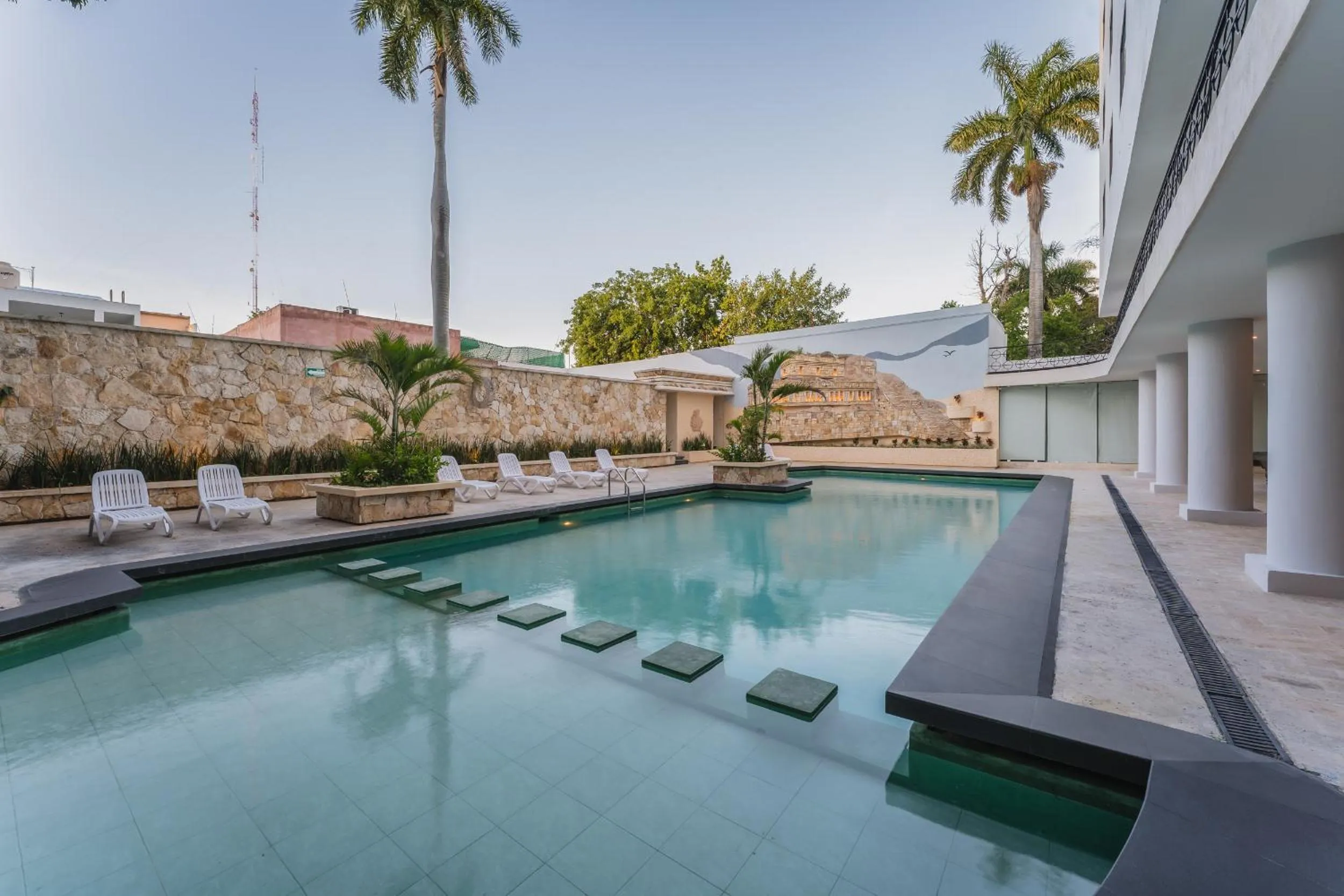 Day in Gran Hotel Panamericana, Mérida