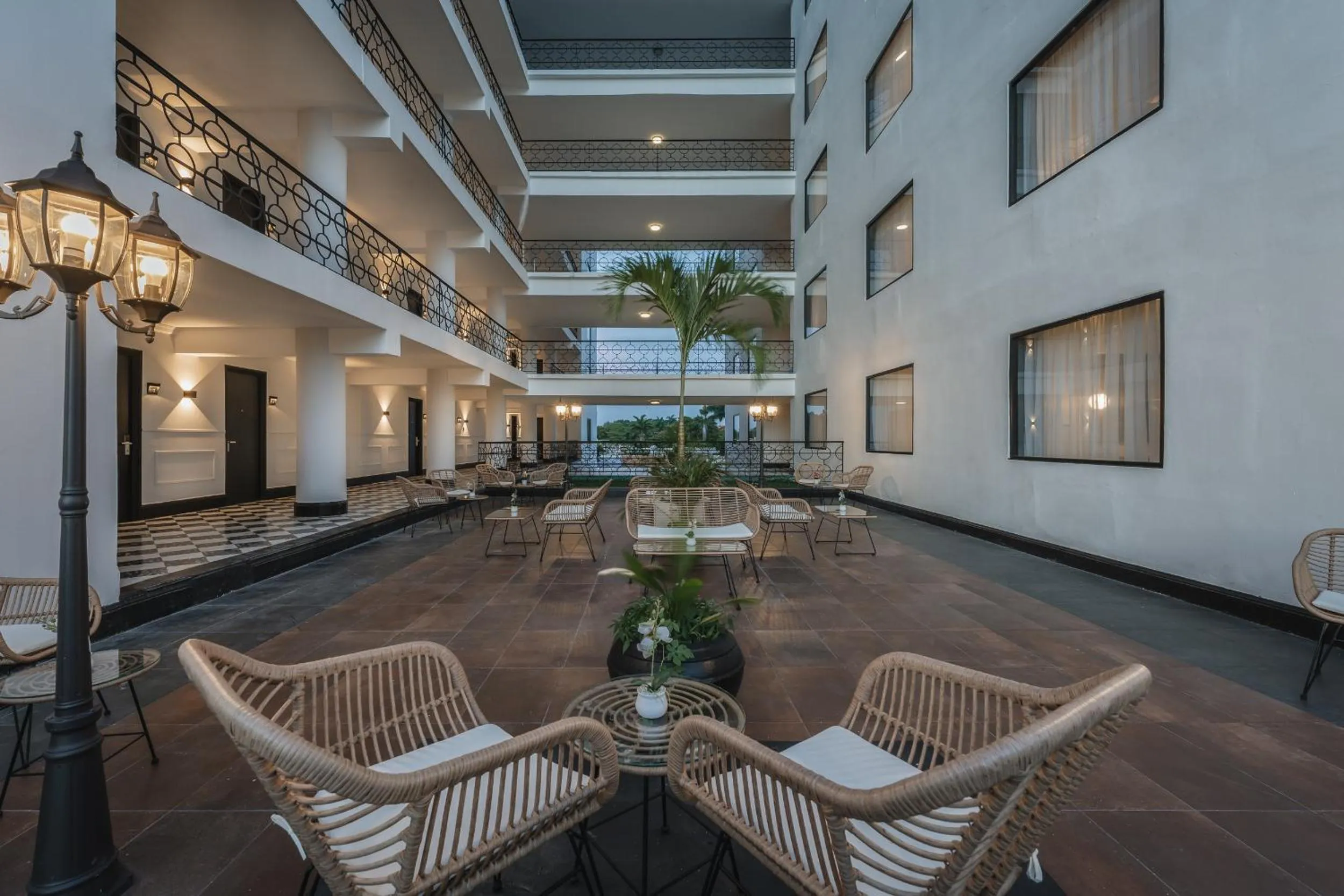 Balcony/Terrace in Gran Hotel Panamericana, Mérida