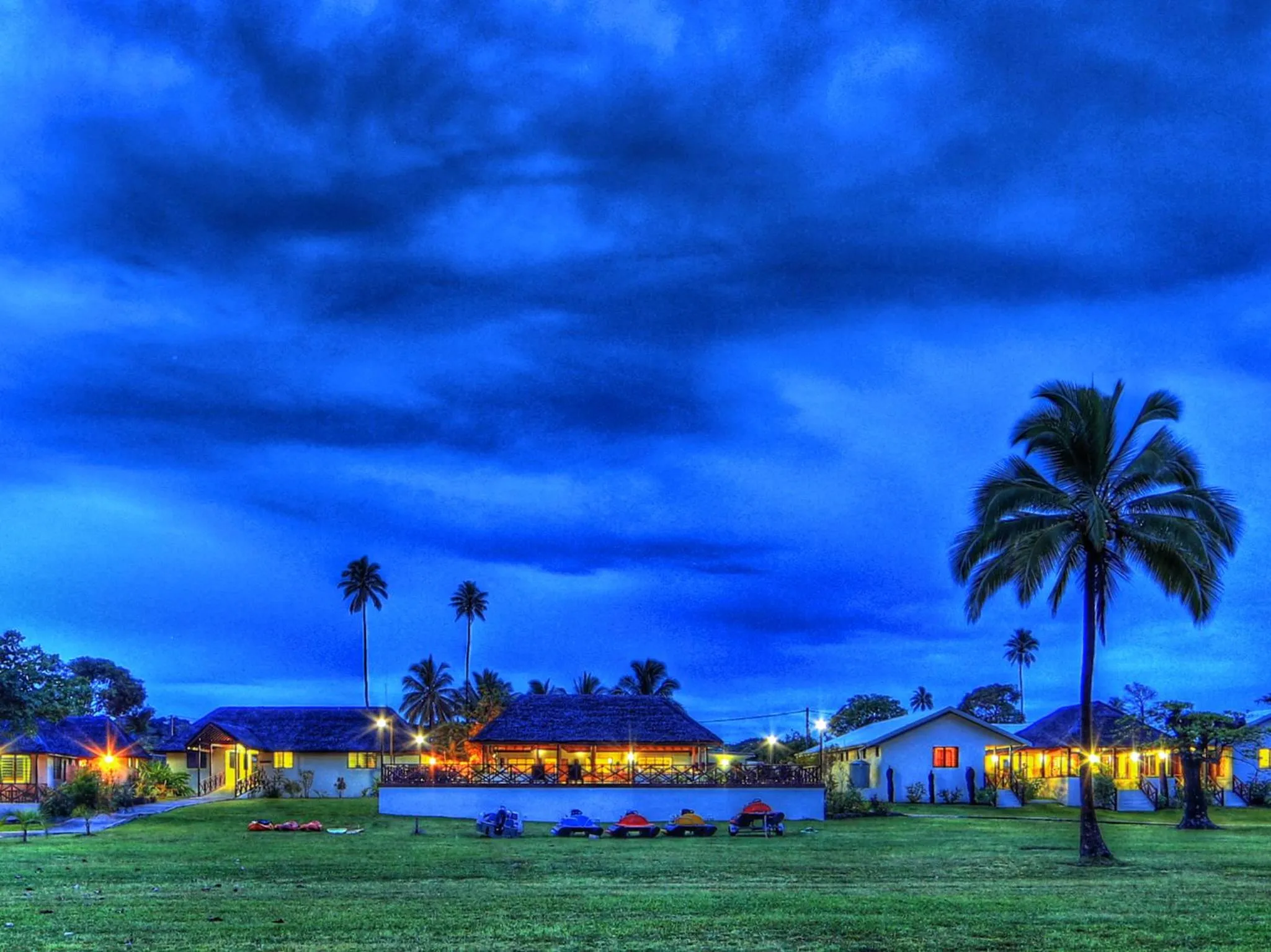 Garden in Beachfront Resort