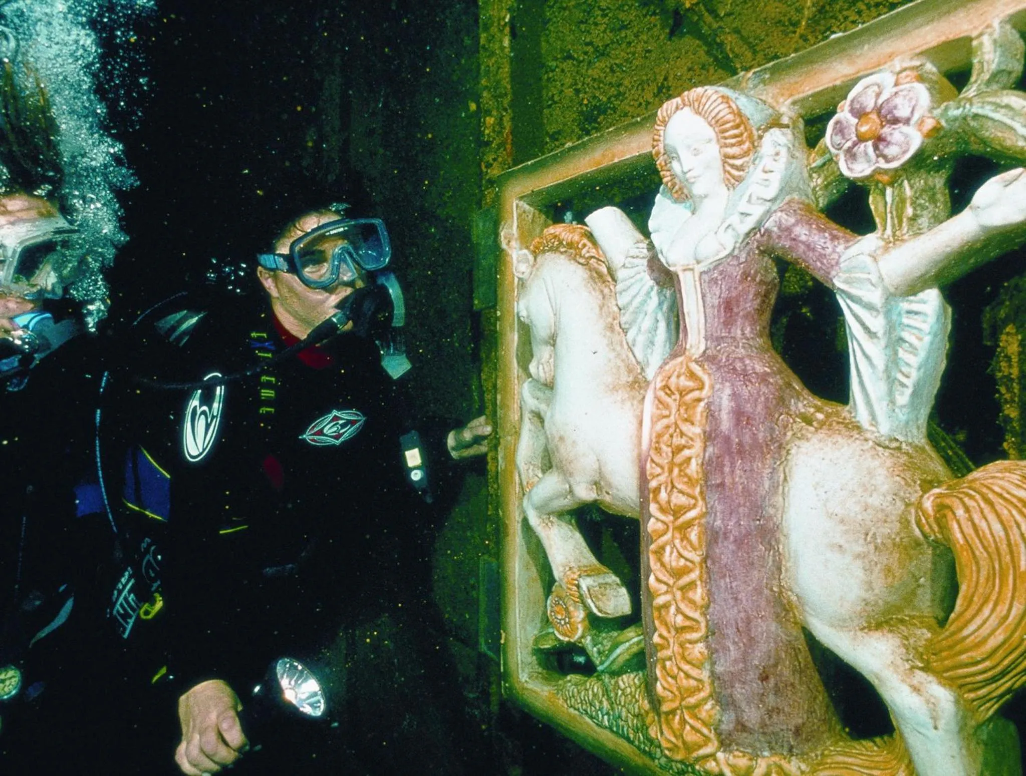 Diving in Beachfront Resort