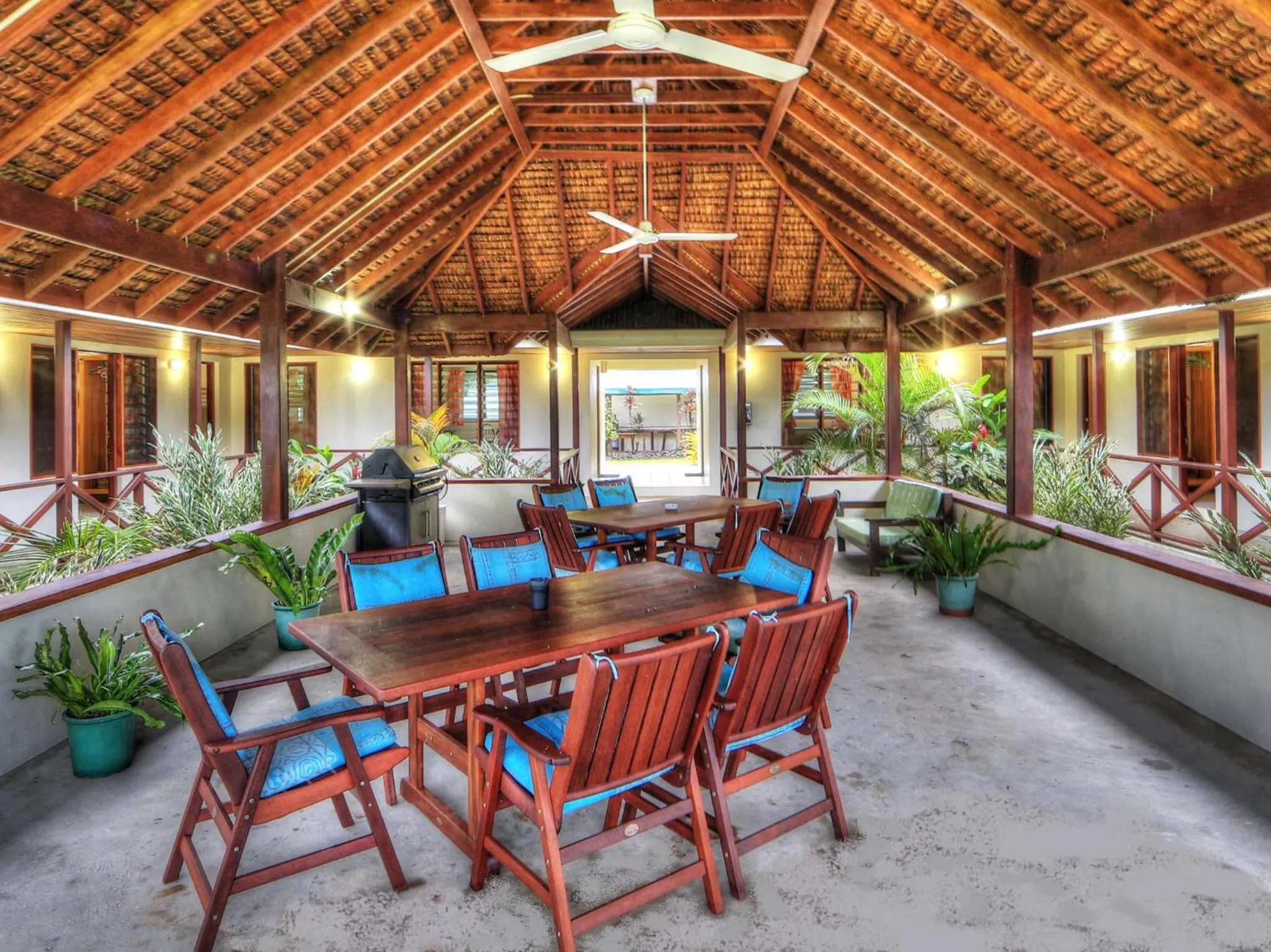 Seating area in Beachfront Resort