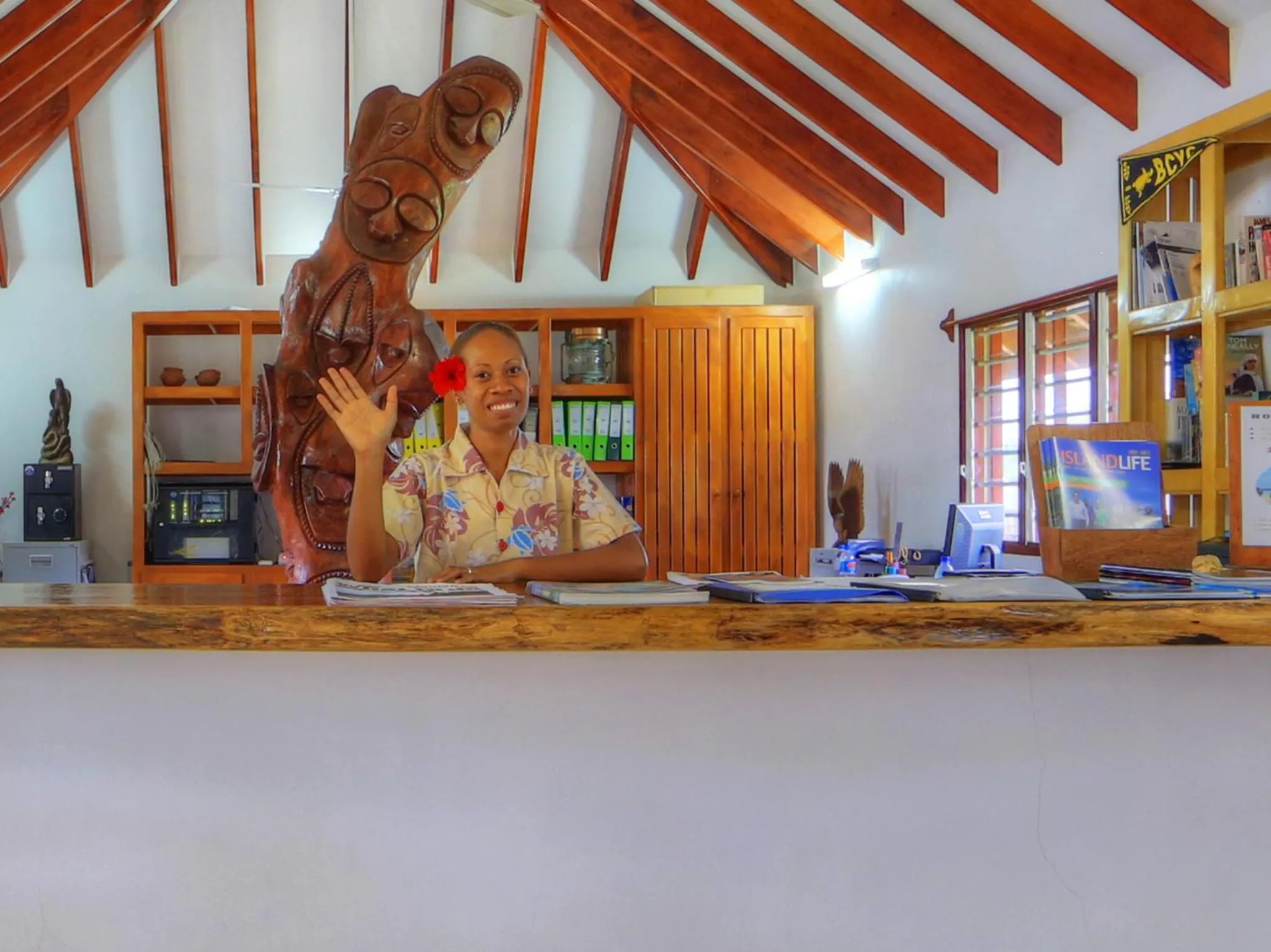 Lobby or reception in Beachfront Resort