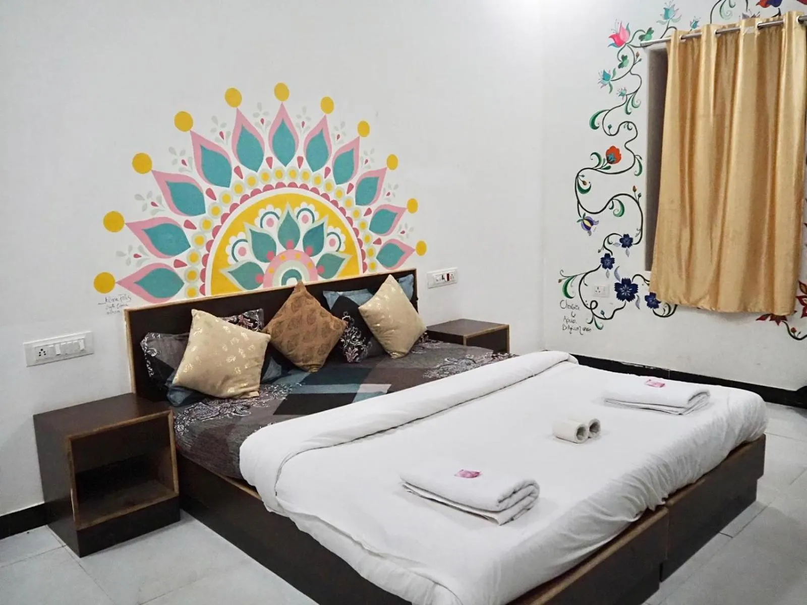 Bedroom, Bed in Hotel Tofu safari