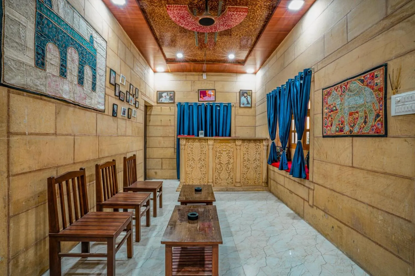 Lobby or reception in Hotel Tofu safari