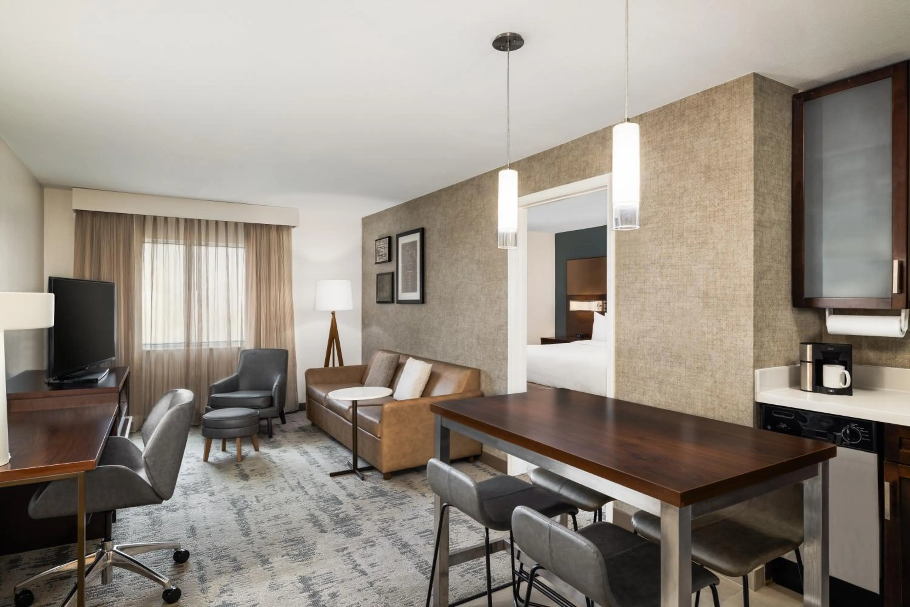 Kitchen or kitchenette in Residence Inn by Marriott Des Moines Downtown