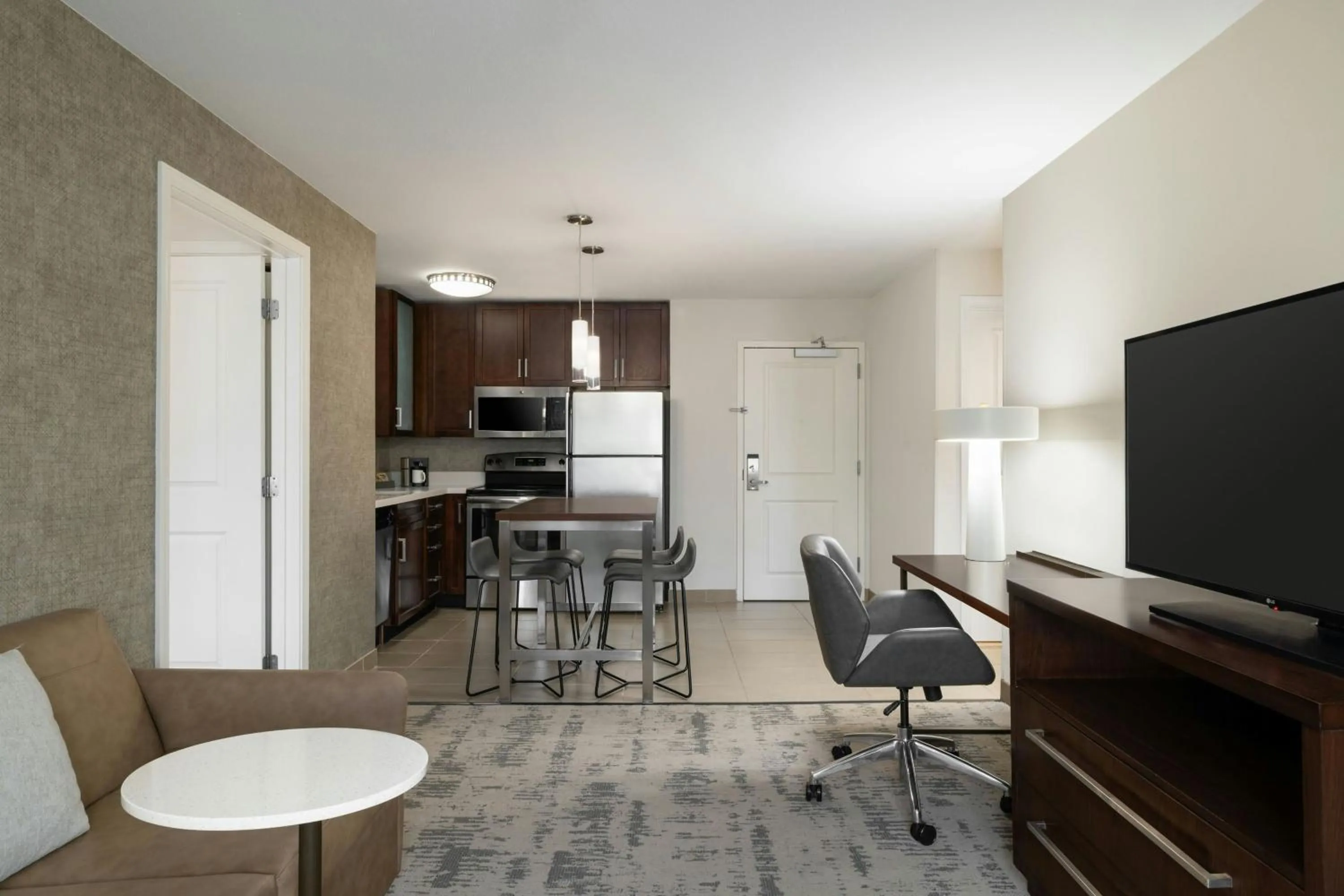 Living room in Residence Inn by Marriott Des Moines Downtown