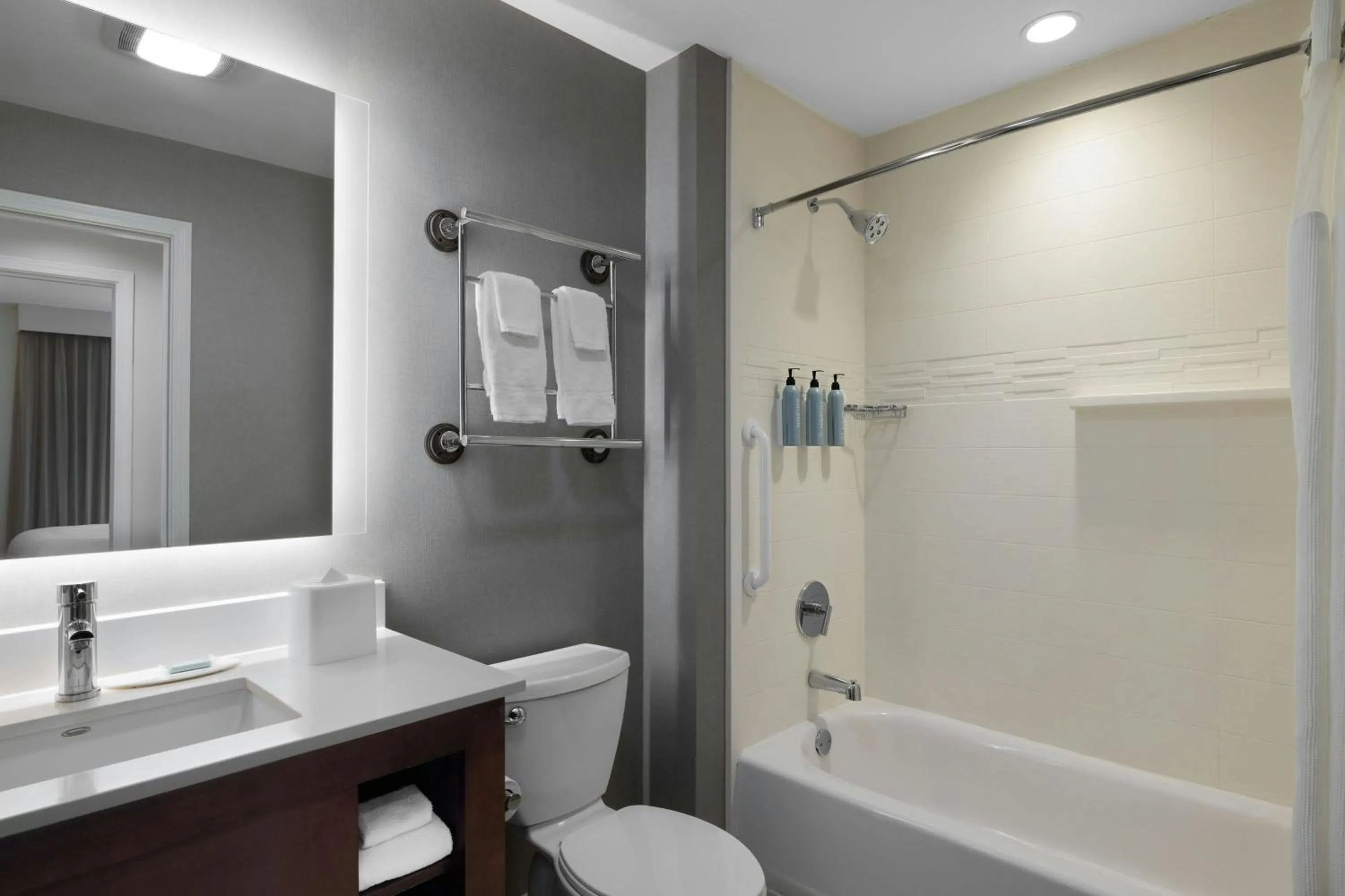 Bathroom in Residence Inn by Marriott Des Moines Downtown