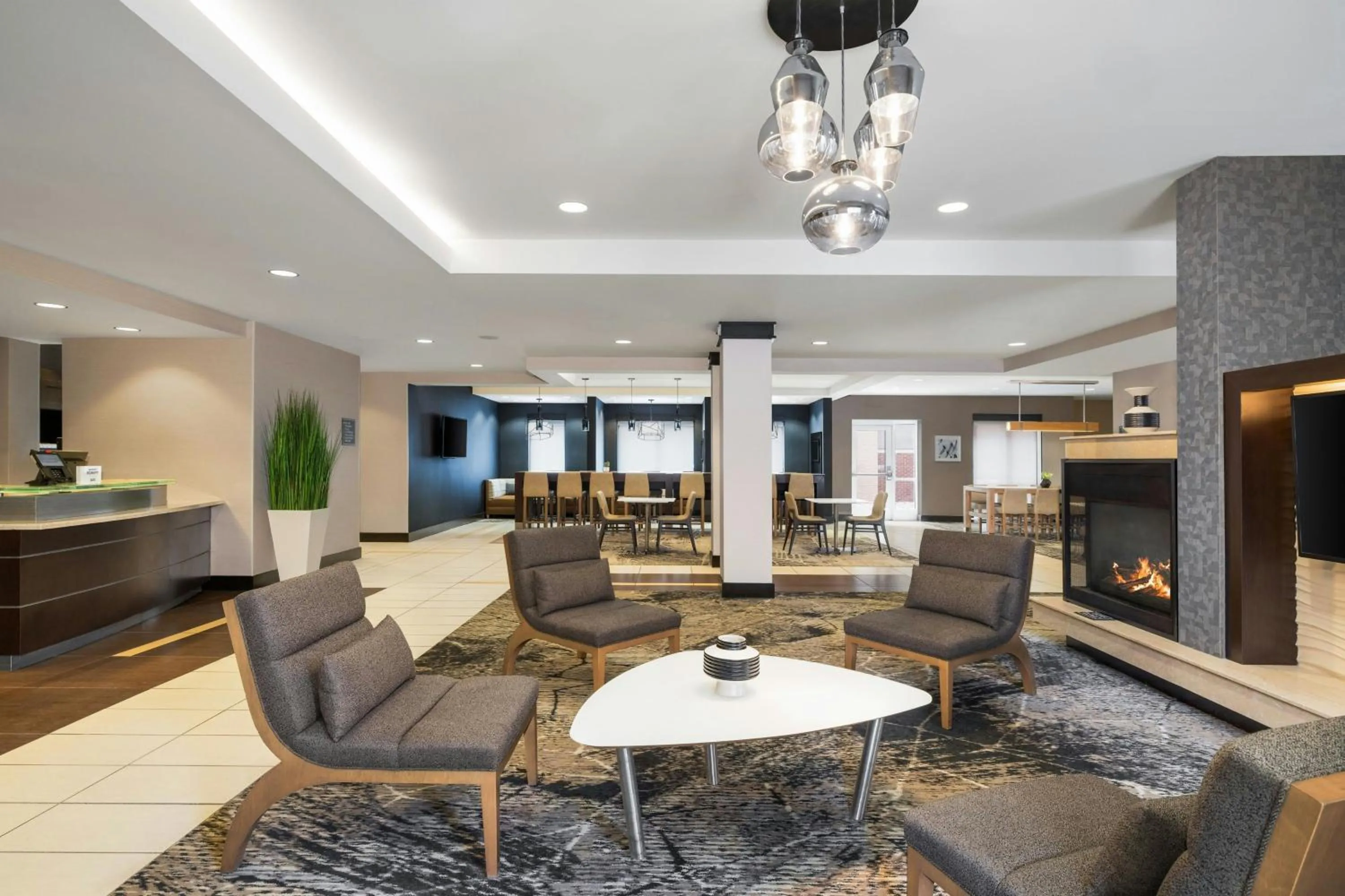 Lobby or reception in Residence Inn by Marriott Des Moines Downtown
