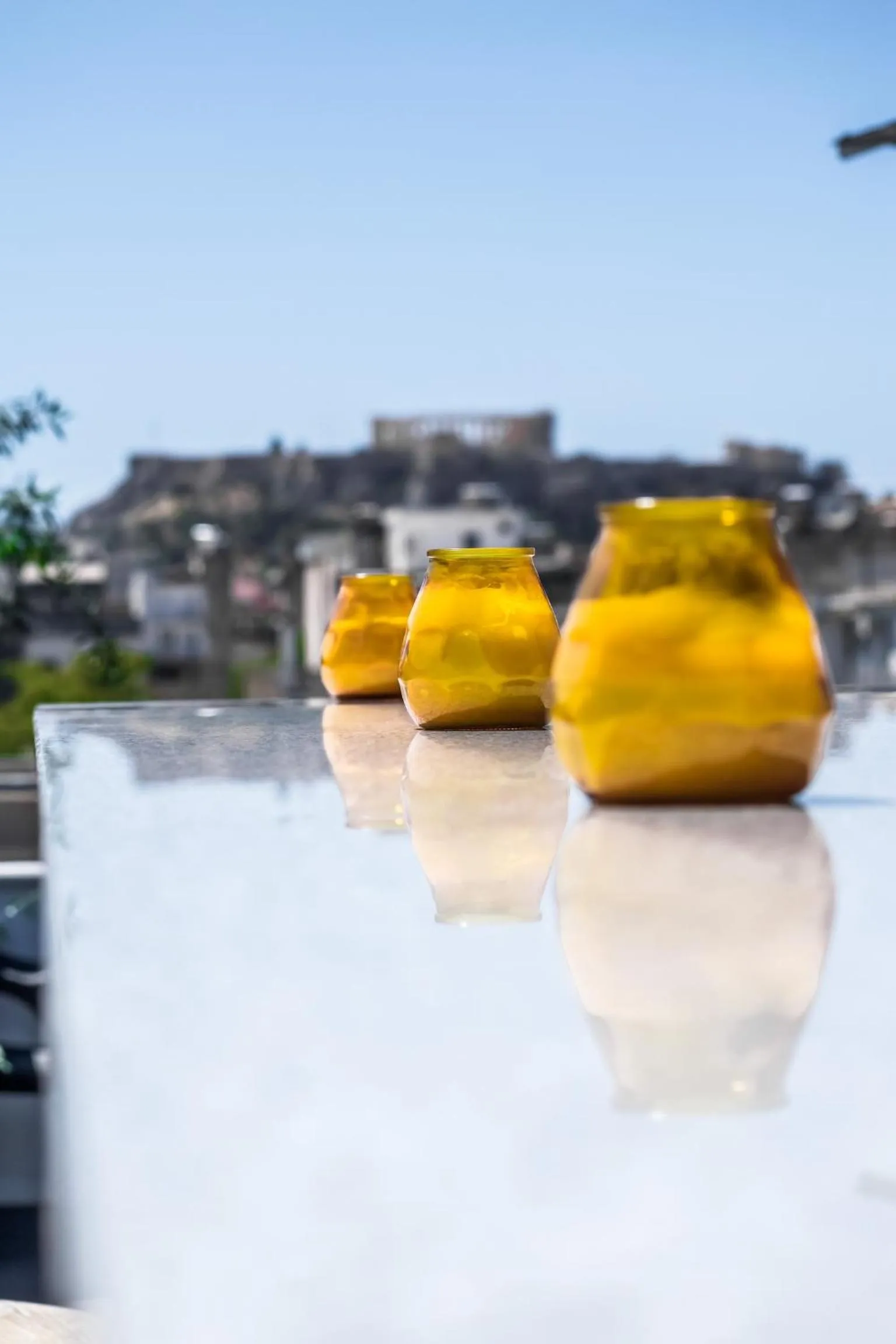 Balcony/Terrace in Iasonos Suites Athens