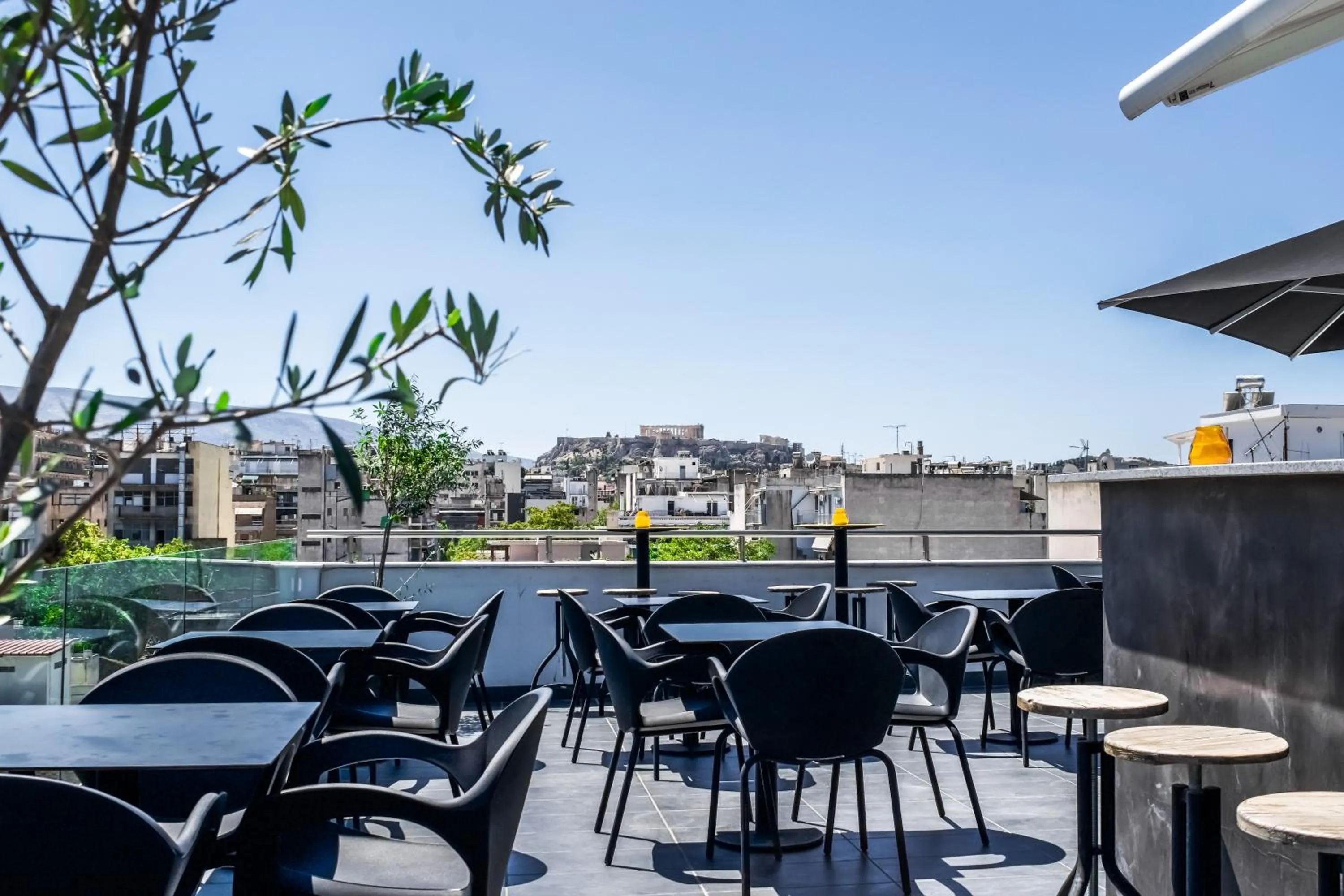 Balcony/Terrace in Iasonos Suites Athens