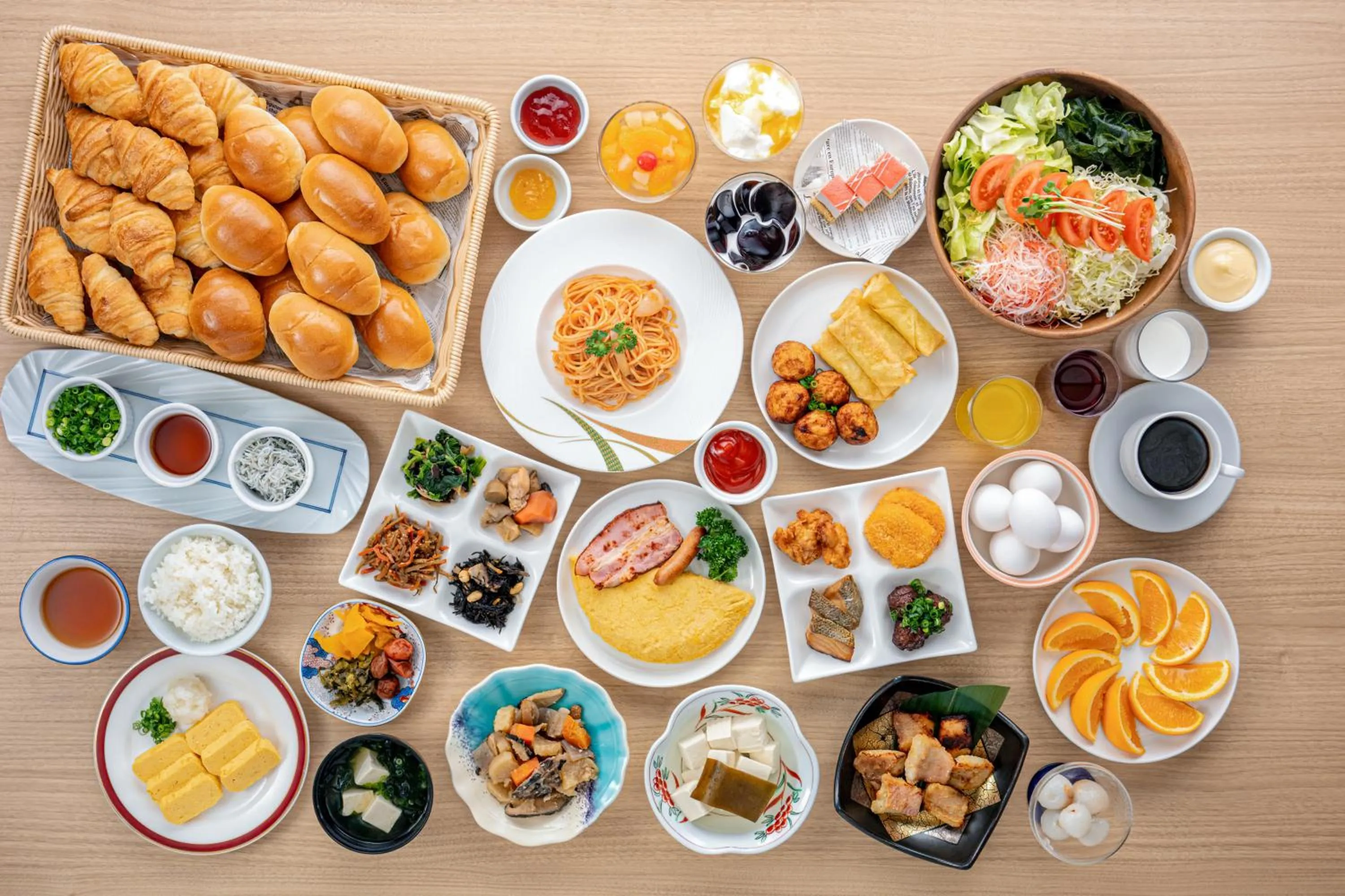 Breakfast in Yumoto Kanko Hotel Saikyo