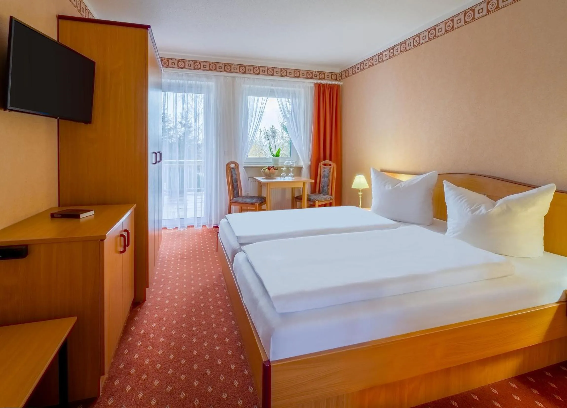 Photo of the whole room, Bed in Hotel Riesberghof