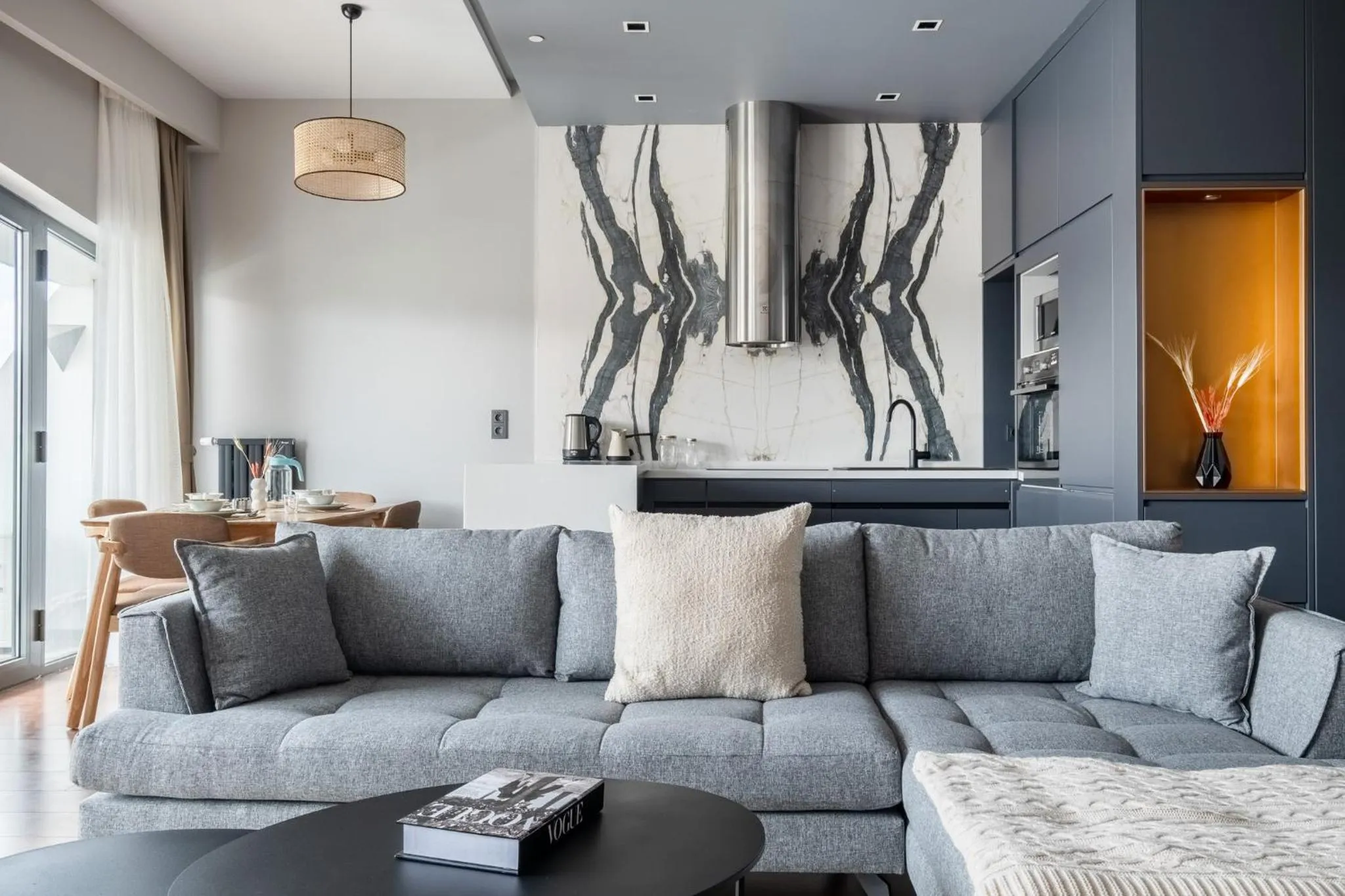 Living room in Benesta Residence by NewInn