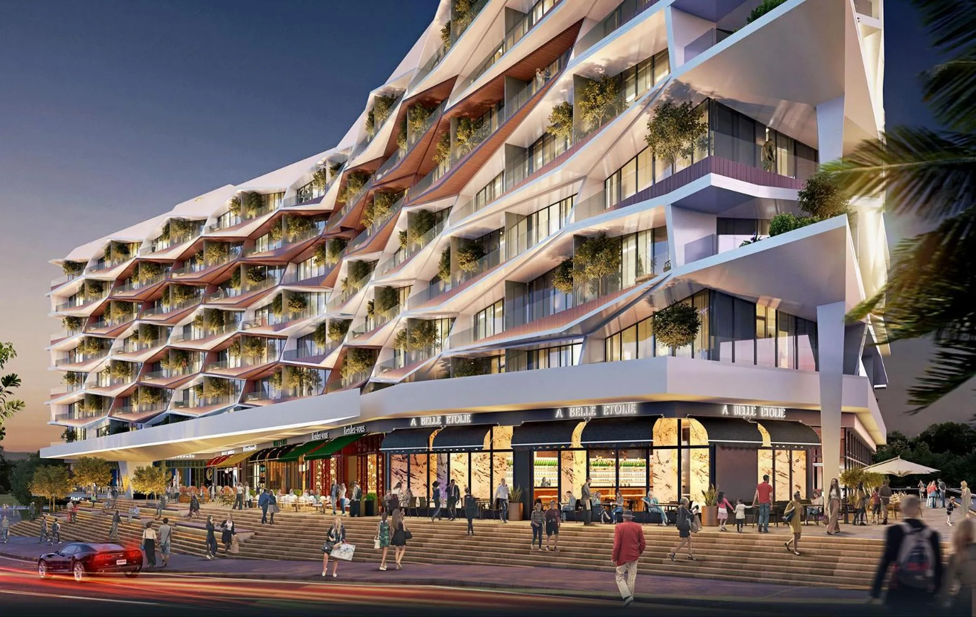 Property building in Benesta Residence by NewInn