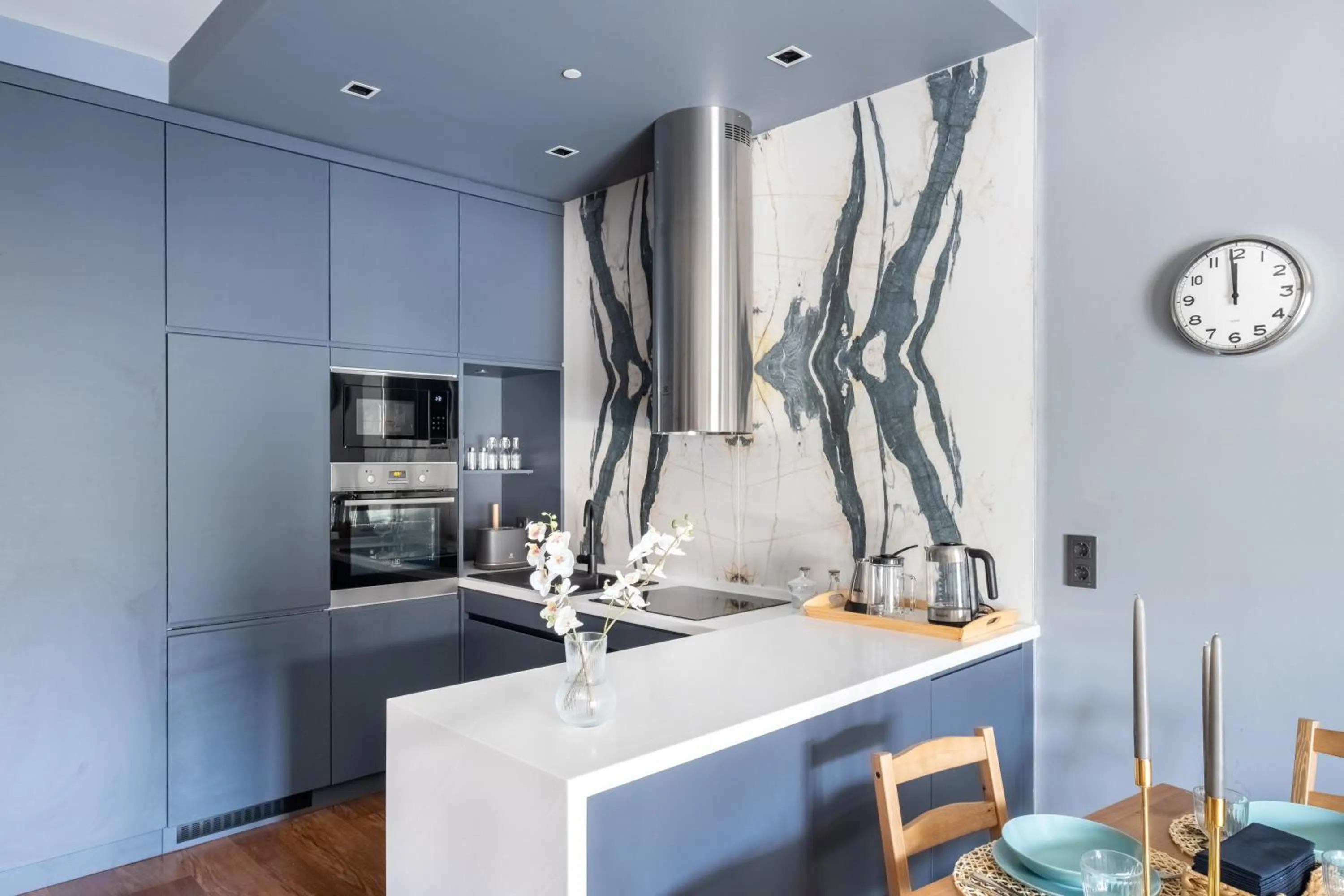 Kitchen or kitchenette in Benesta Residence by NewInn