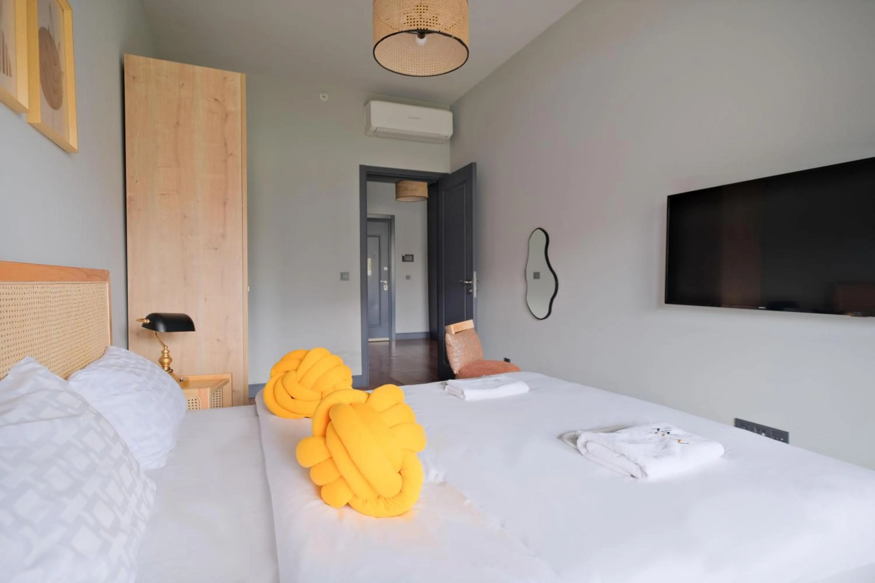 Bedroom, Bed in Benesta Residence by NewInn