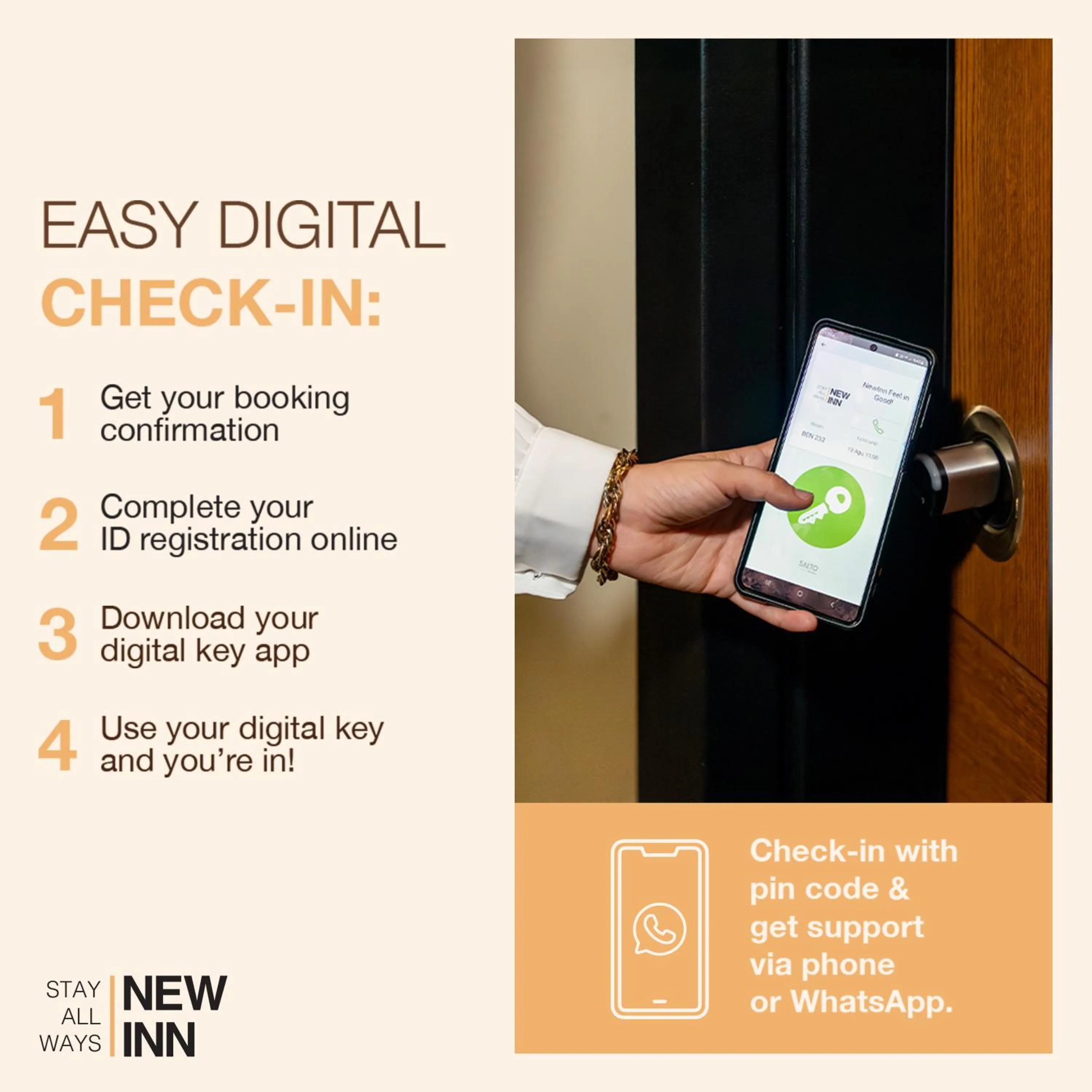 locker in Benesta Residence by NewInn