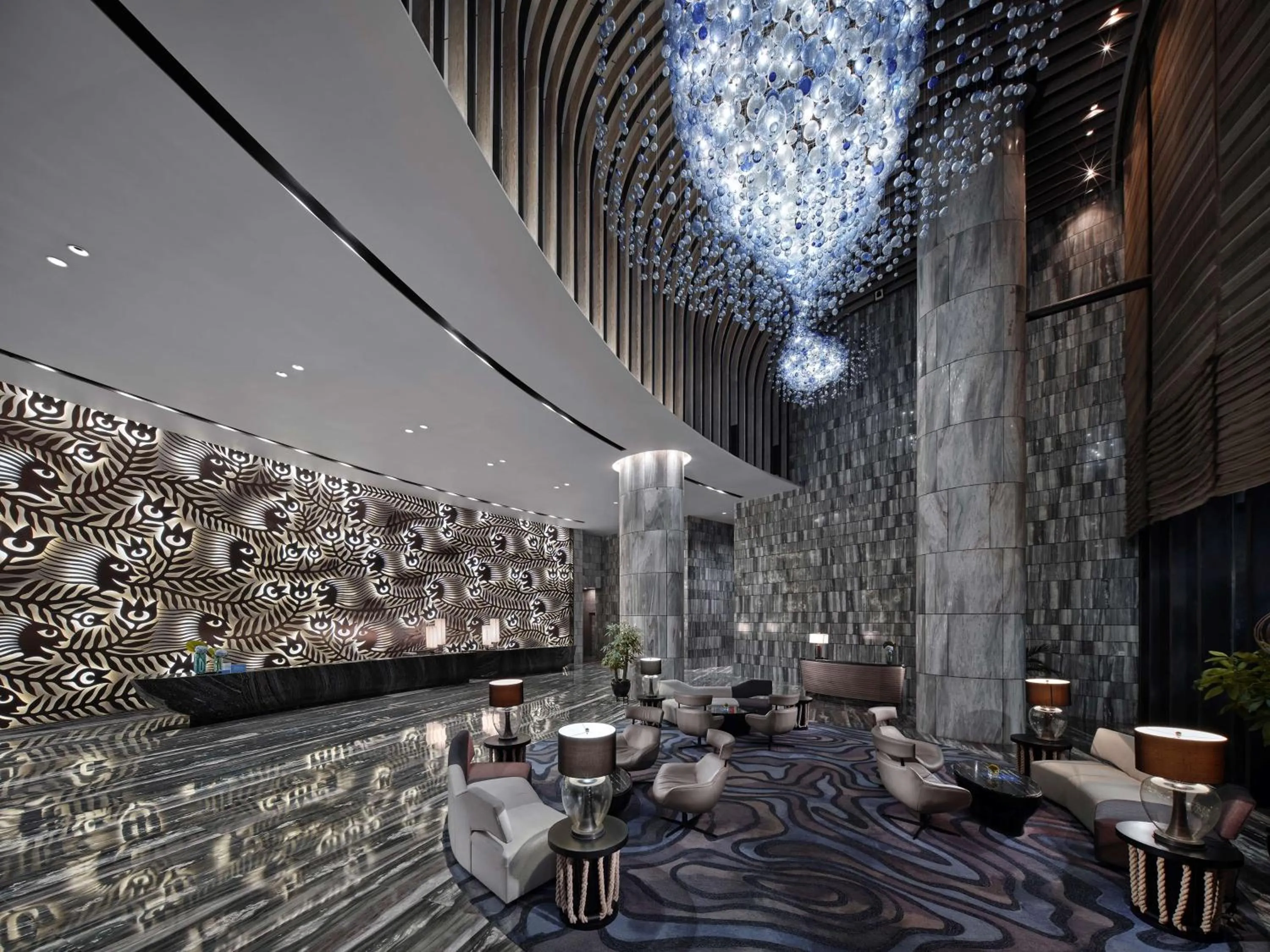 Lobby or reception in Hilton Shenzhen Shekou Nanhai
