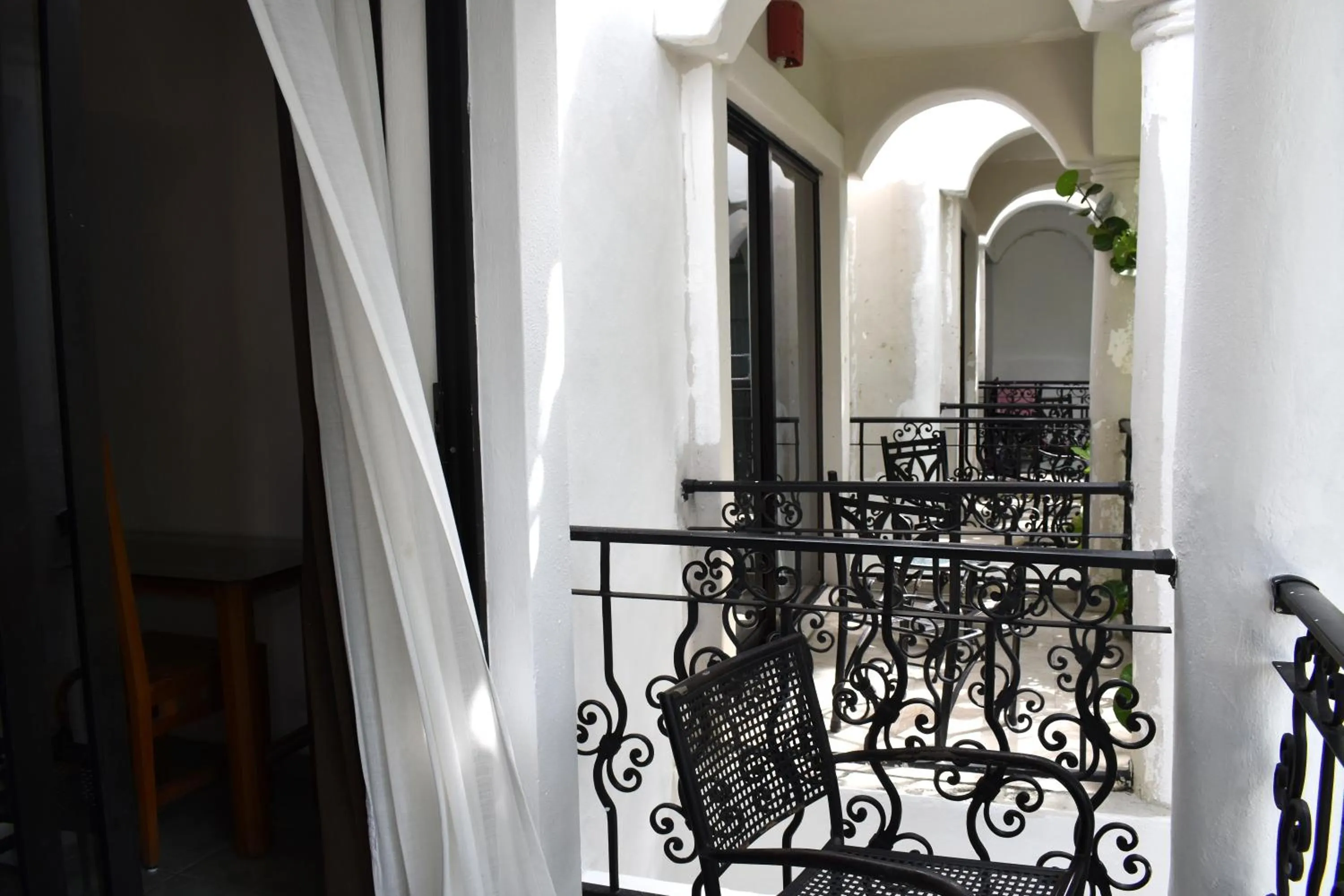 Balcony/Terrace in Hacienda Paradise Hotel