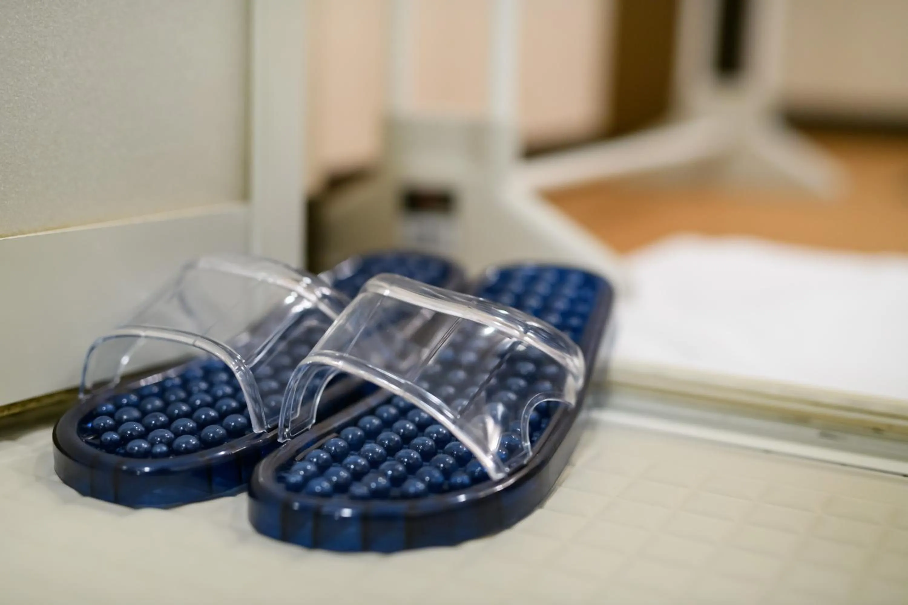 Bed in Kyo-Akari Inn