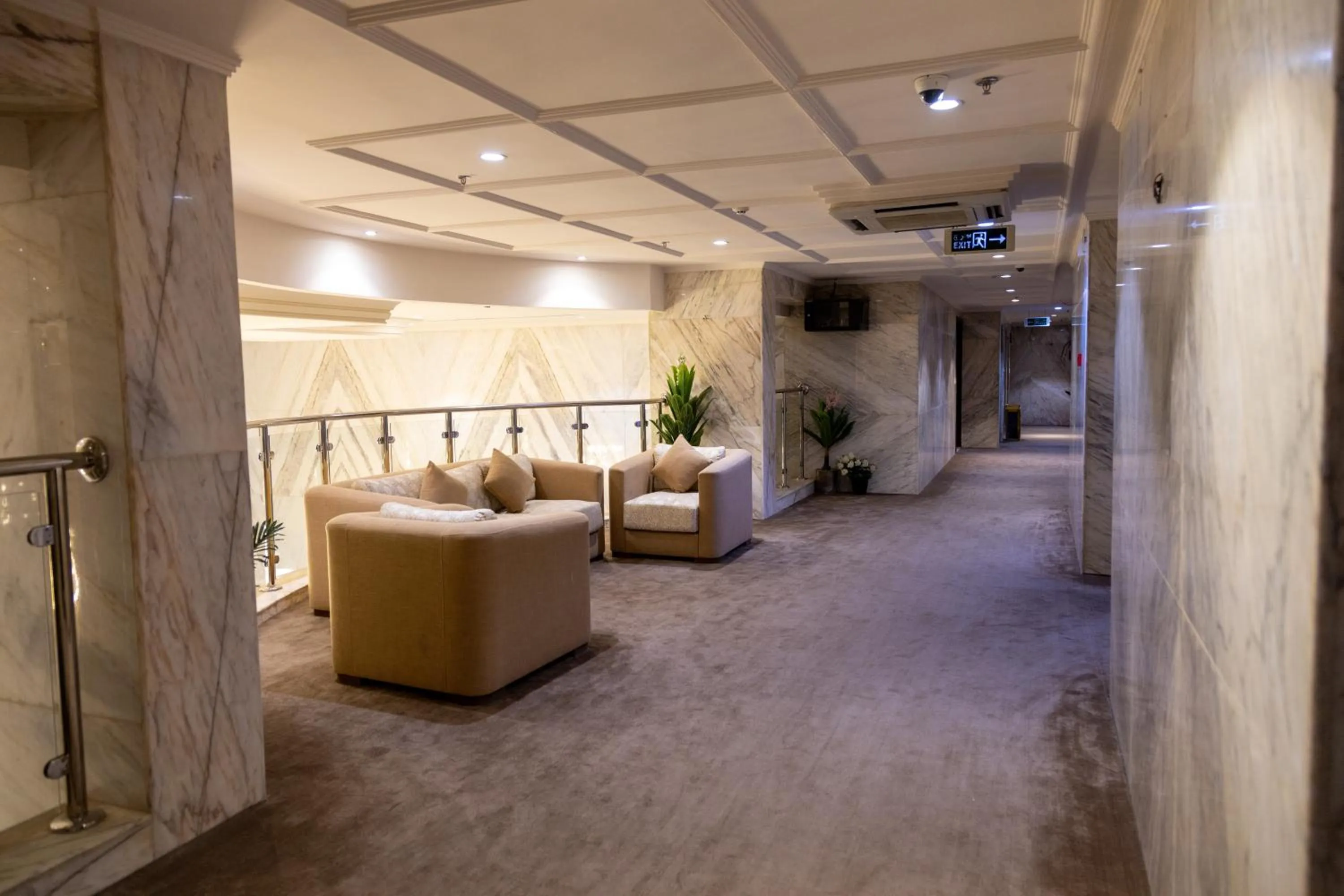 Patio in Burj Al Hayat Hotel Suites - Al Olaya