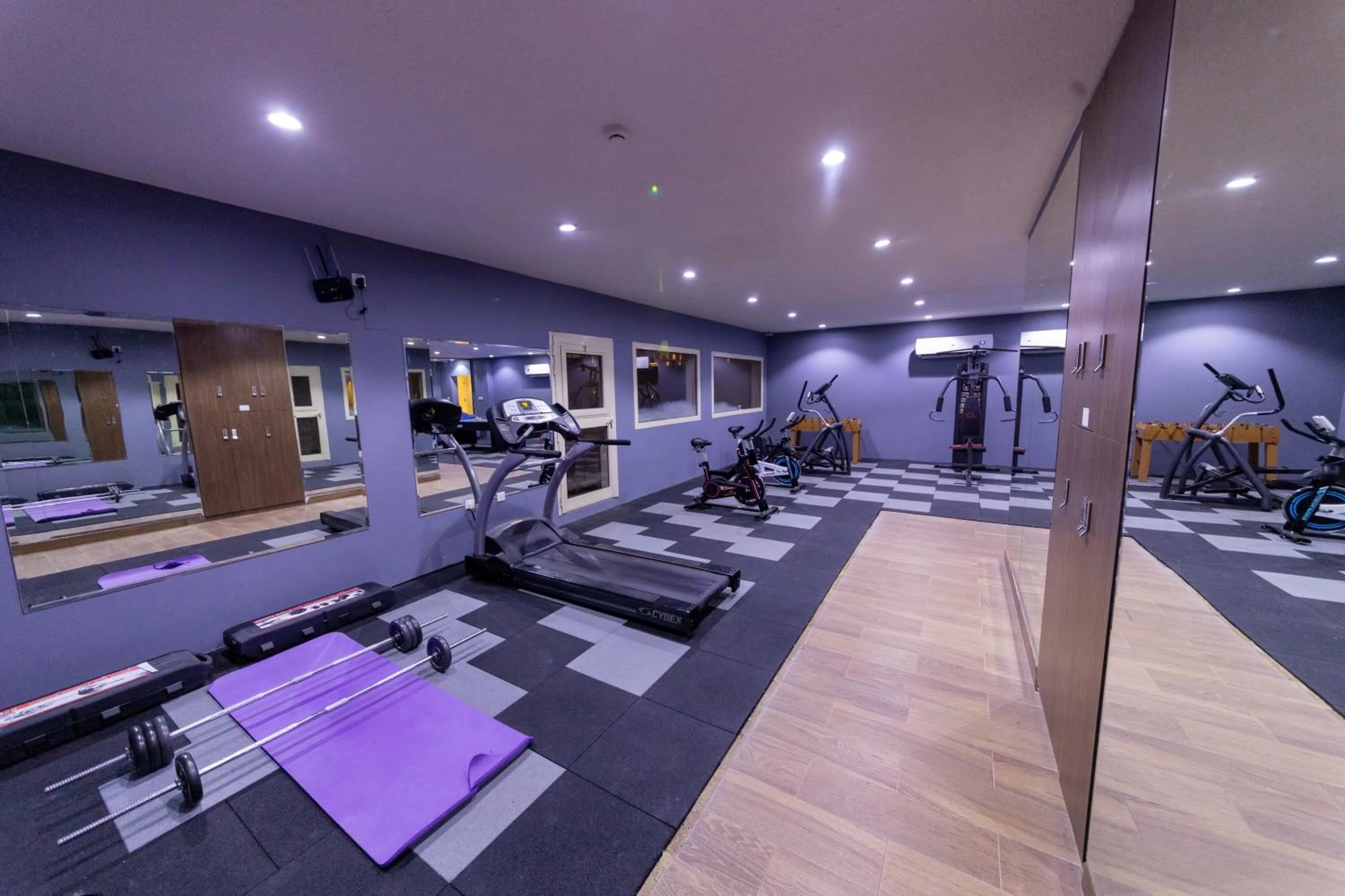 Fitness centre/facilities in Burj Al Hayat Hotel Suites - Al Olaya