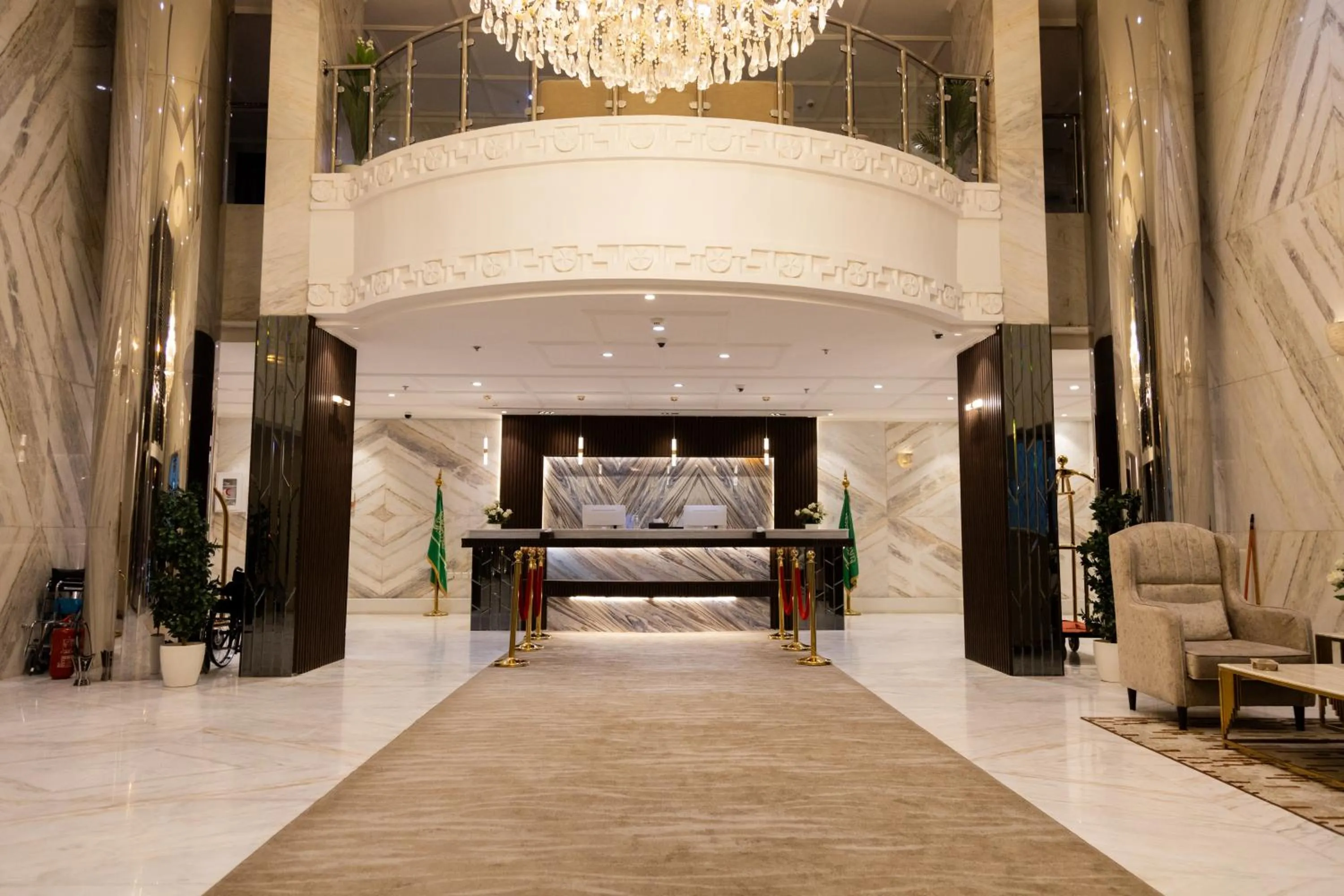 Facade/entrance in Burj Al Hayat Hotel Suites - Al Olaya