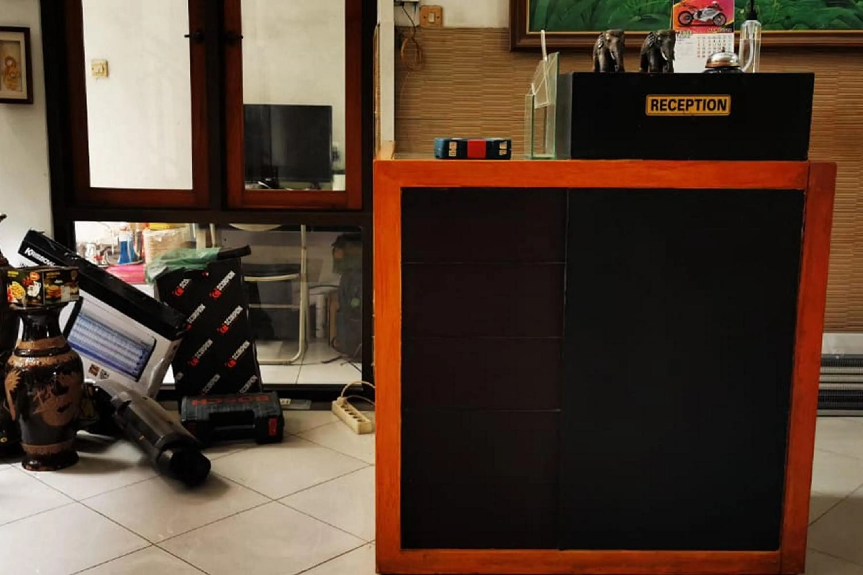 Lobby or reception in Dinnar Homestay Gayungan Syariah RedPartner