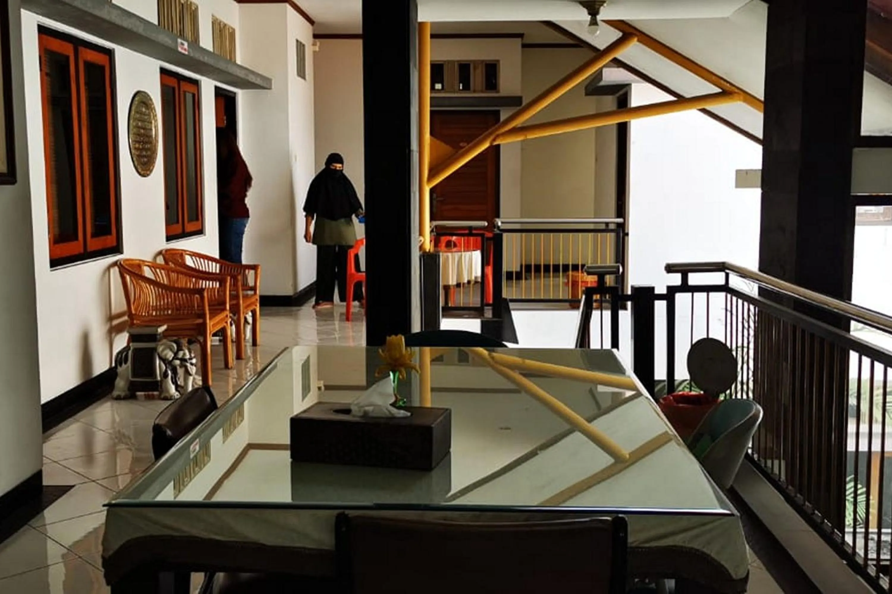 Balcony/Terrace in Dinnar Homestay Gayungan Syariah RedPartner