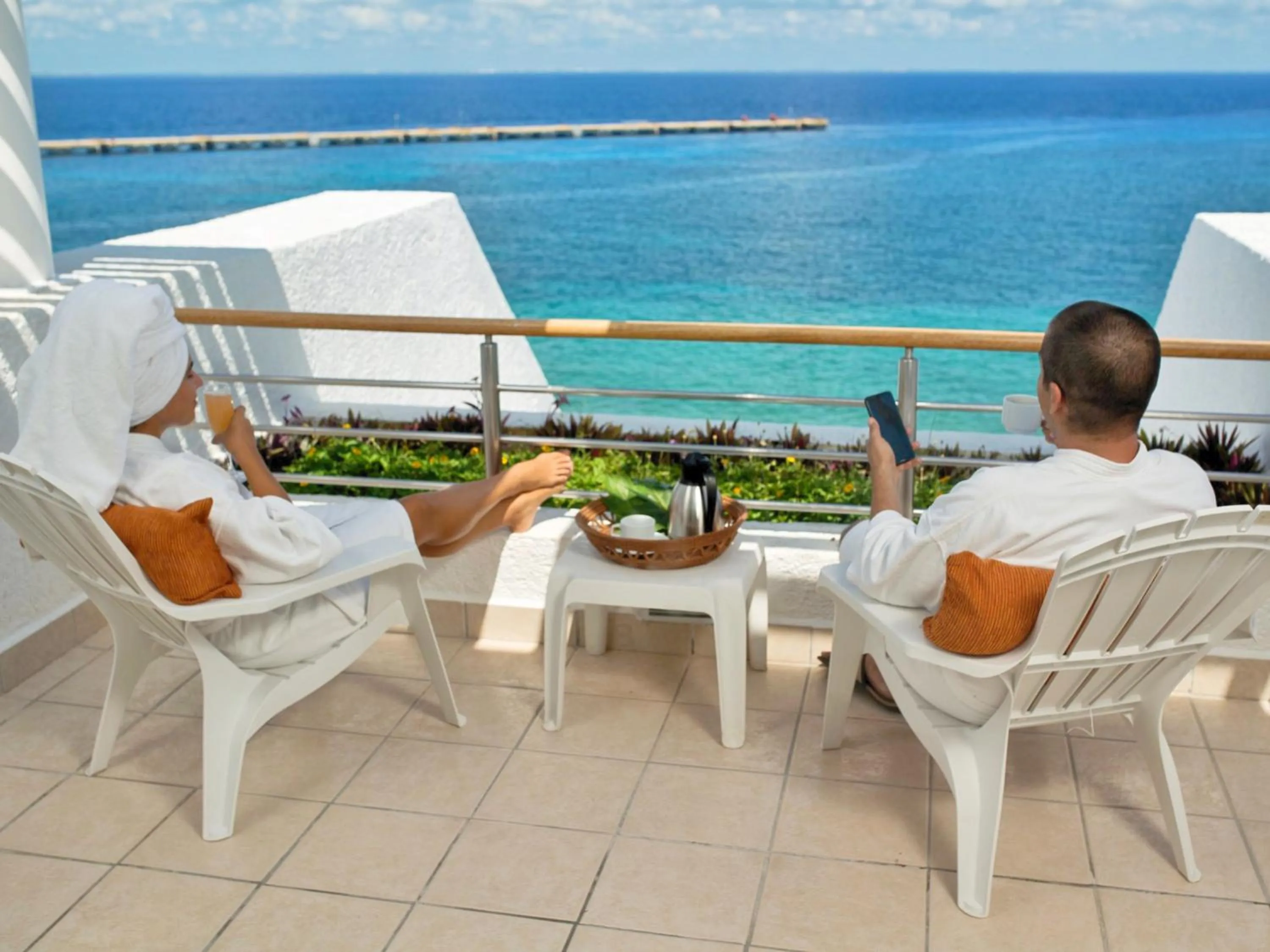 Day in Hotel Casa Mexicana Cozumel