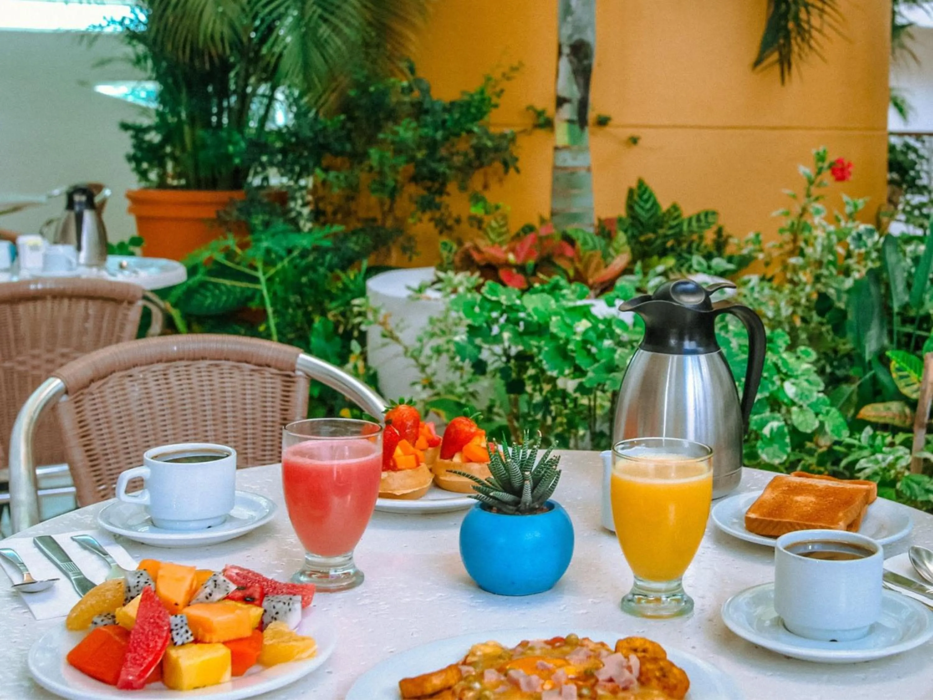 Coffee/tea facilities in Hotel Casa Mexicana Cozumel