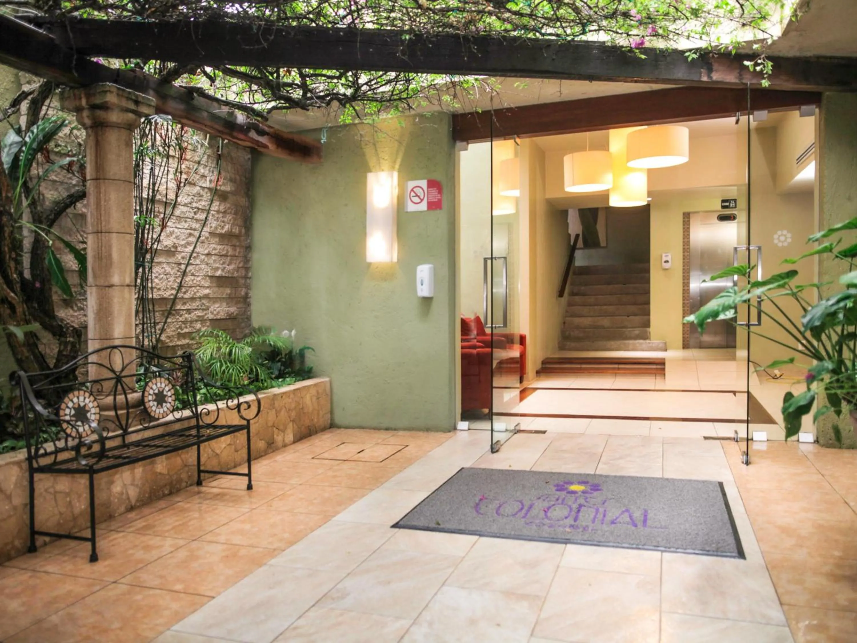 Property building in Hotel Casa Colonial Cozumel