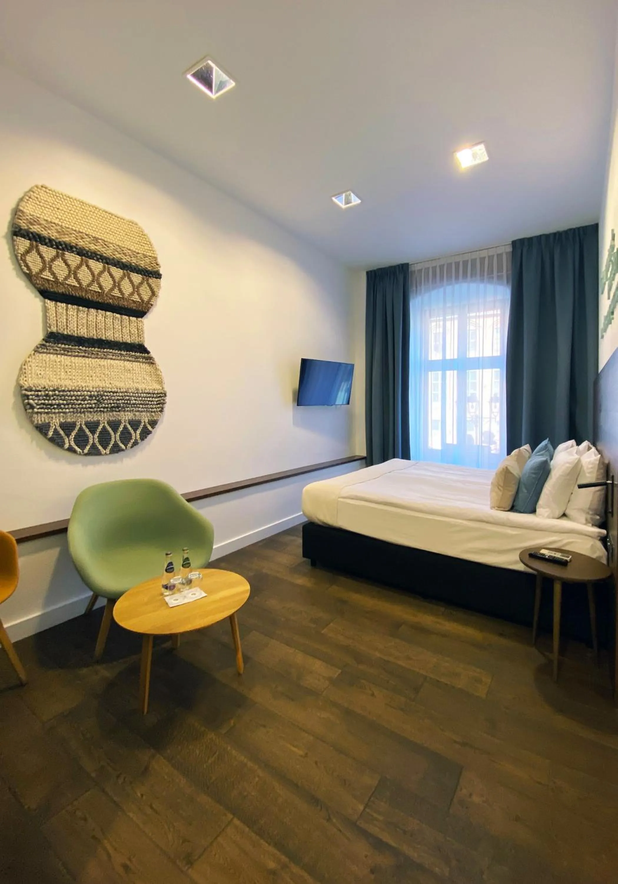 View (from property/room), Bed in Apartamenty Sowa Toruń