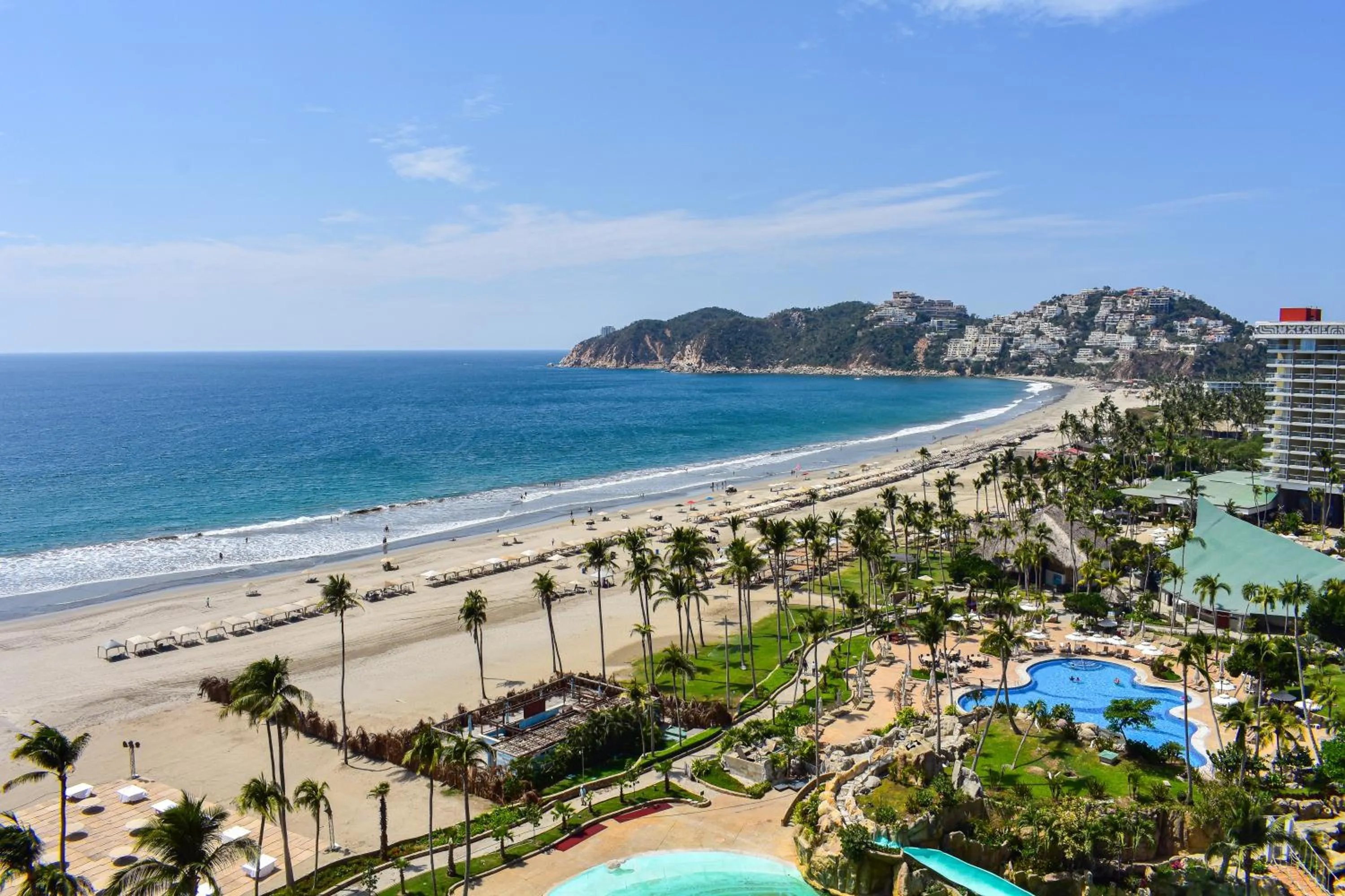Sea view in Princess Mundo Imperial Riviera Diamante Acapulco
